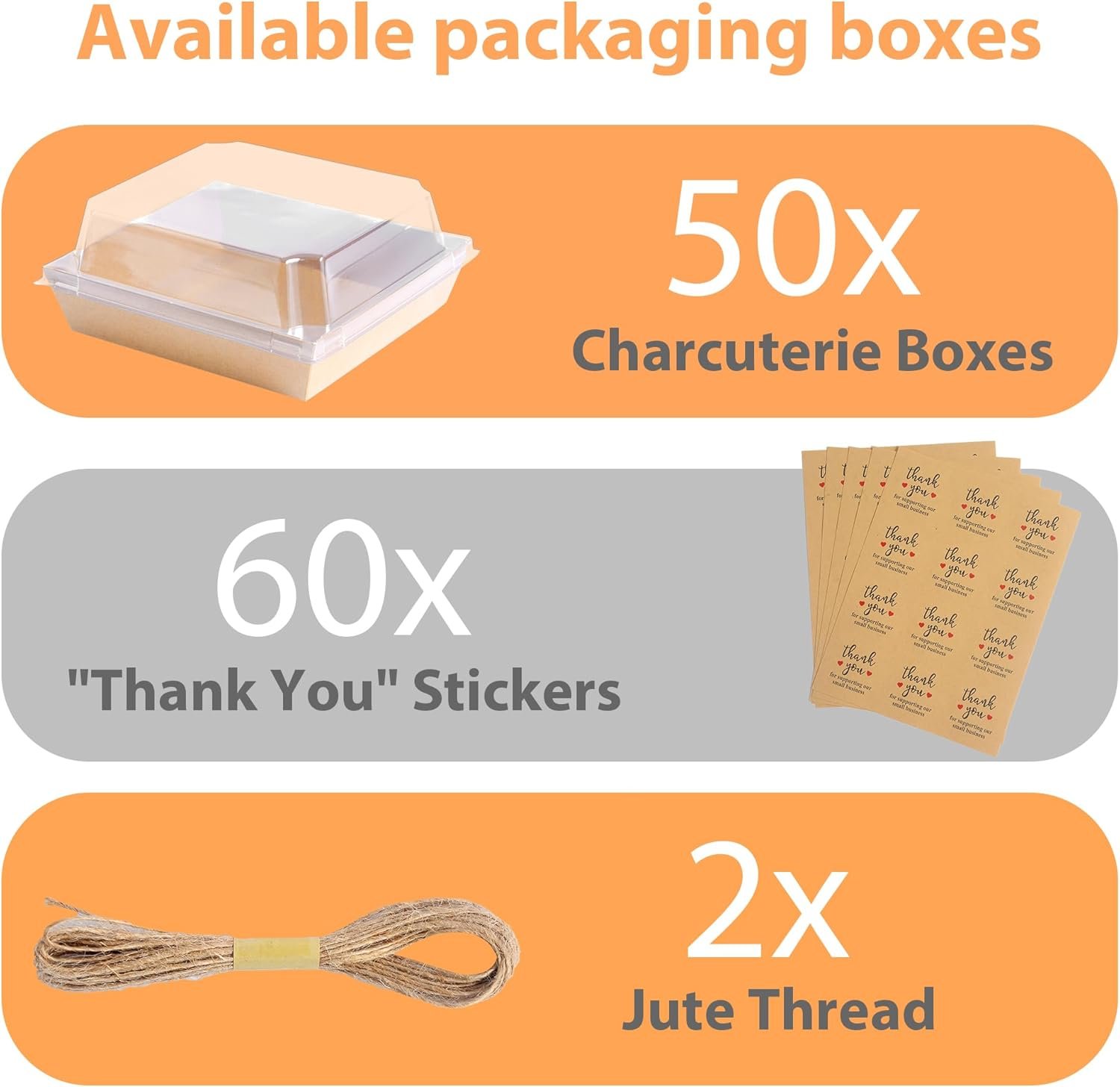 Cajas de Charcutería con Tapas Transparentes (Pack de 50), Contenedores Mini para Charcutería, Caja de Cartón Desechable para Comida para Lllevar - Pastelería, Galletas, Sándwiches, Tortas, Postres, Snacks - Marca Blanca de Proveedor Cajas de Charcutería con Tapas Transparentes (Pack de 50), Contenedores Mini para Charcutería, Caja de Cartón Desechable para Comida para Lllevar - Pastelería, Galletas, Sándwiches, Tortas, Postres, Snacks - Marca Blanca de Proveedor
