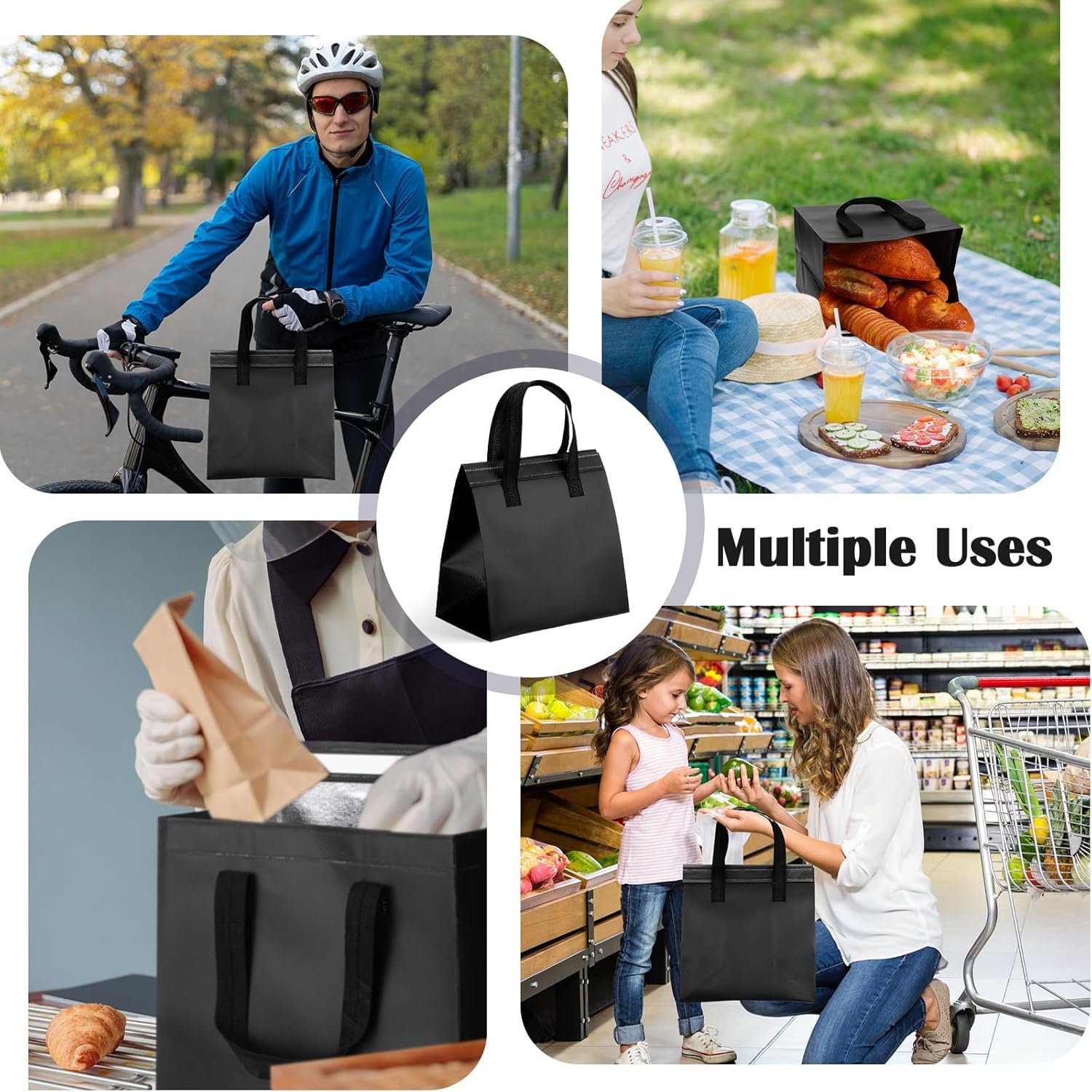 Bolsas Térmicas para Comida con Logo Personalizado, 50 Piezas de Bolsas Aislantes para Café, Leche, Té, Alimentos Frescos y Mariscos, 9.45x9.45x5.91 pulgadas, Marca Blanca para Catering y Restaurantes, Proveedor de Soluciones en Embalaje Bolsas Térmicas para Comida con Logo Personalizado, 50 Piezas de Bolsas Aislantes para Café, Leche, Té, Alimentos Frescos y Mariscos, 9.45x9.45x5.91 pulgadas, Marca Blanca para Catering y Restaurantes, Proveedor de Soluciones en Embalaje