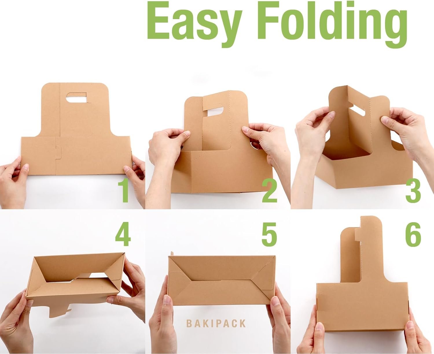 Porta bebidas de 2 tazas con asas, 30 conjuntos de portavasos de papel kraft para tazas de 12-20 oz, ideal para café para llevar, bebida caliente y fría, servicio de entrega en cafeterías y restaurantes, Marca Blanca, Proveedor.