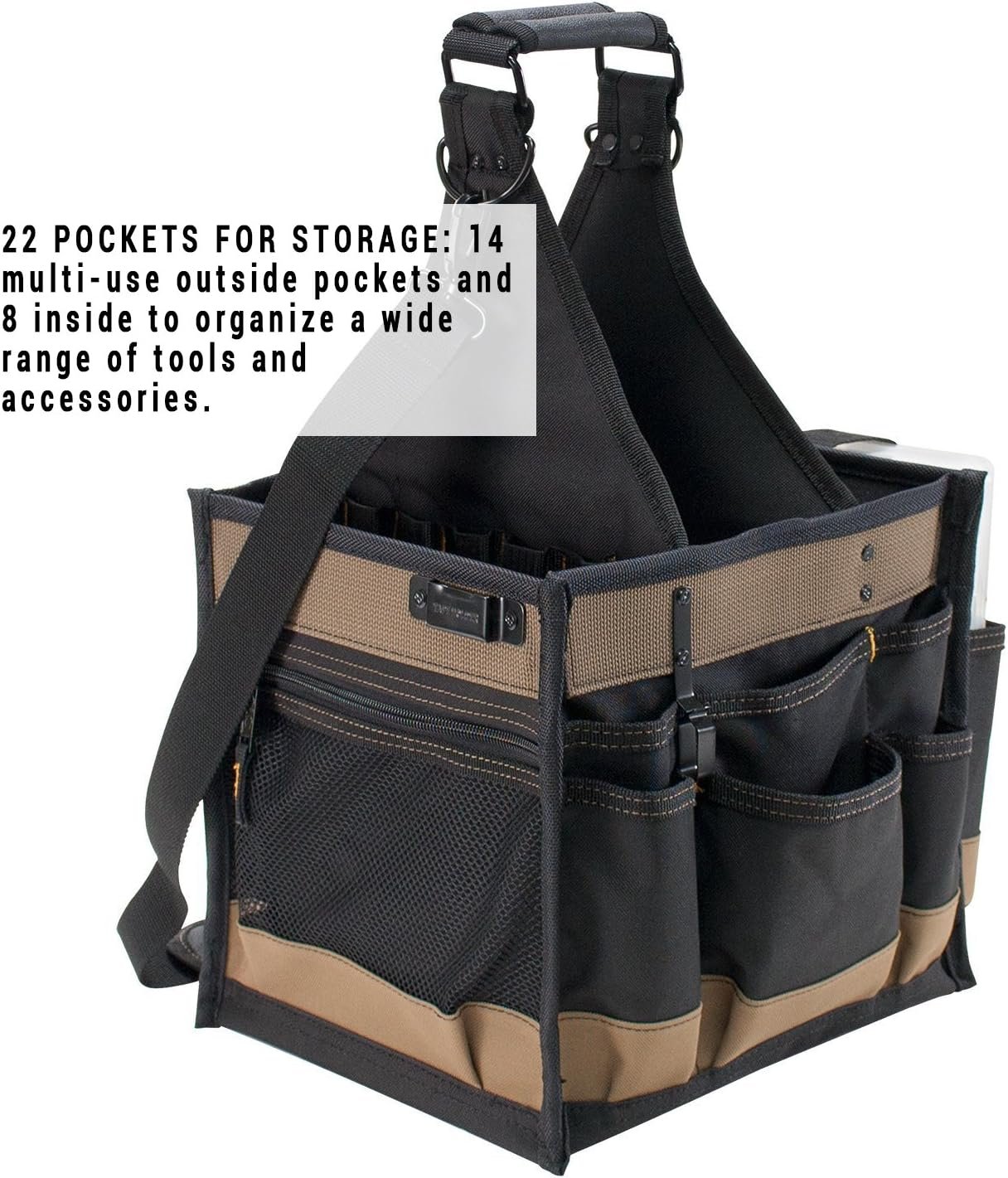 Logo Personalizado Cartera de Herramientas Grande para Electricidad y Mantenimiento, Marca Blanca, Proveedor.