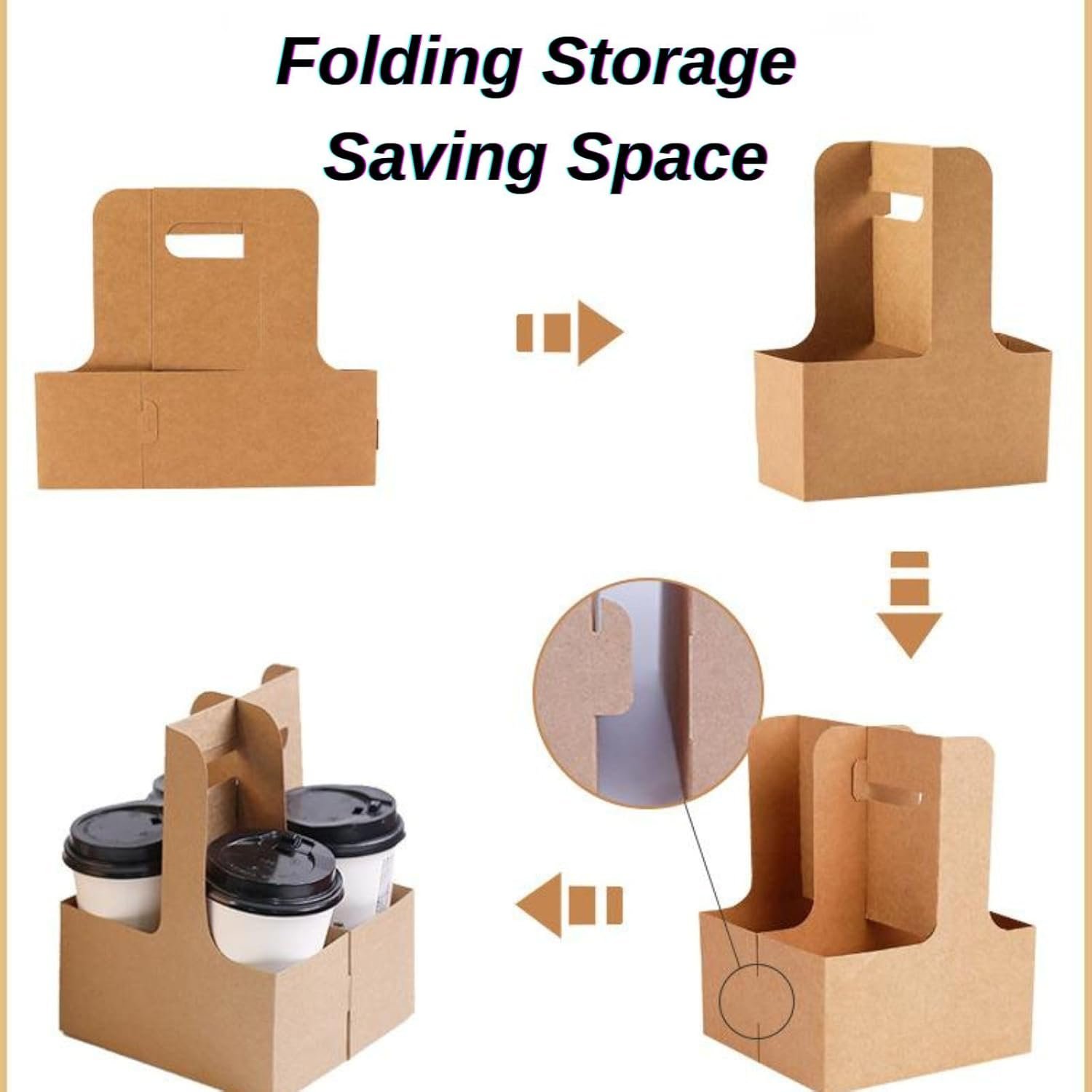 Logo Personalizado Porta Bebidas Desechable de 2 Tazas con Asas, soporte de cartón kraft para bebidas calientes o frías, ideal para entrega de alimentos con Marca Blanca, Fábrica de soluciones para servicios de entrega. Logo Personalizado Porta Bebidas Desechable de 2 Tazas con Asas, soporte de cartón kraft para bebidas calientes o frías, ideal para entrega de alimentos con Marca Blanca, Fábrica de soluciones para servicios de entrega.