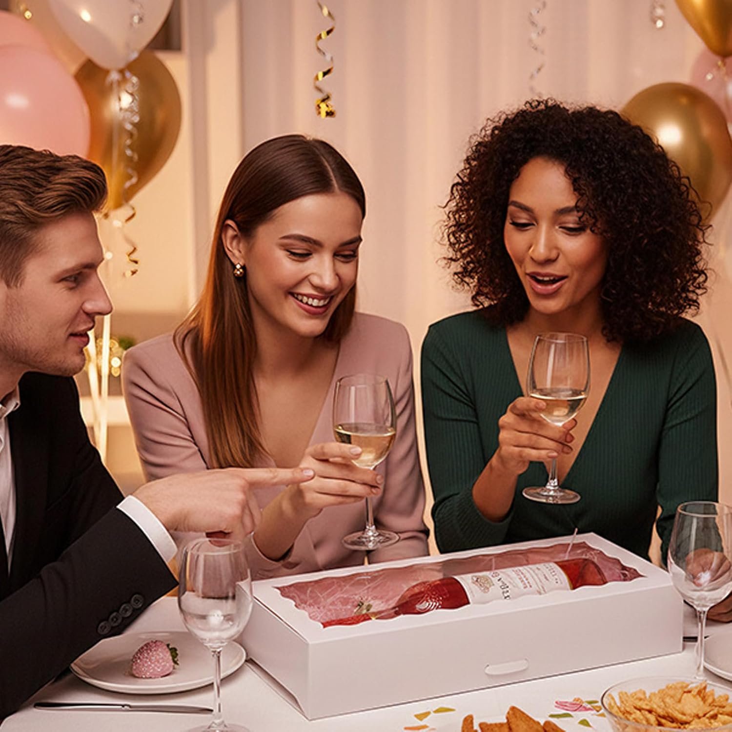 Cajas de Pastelería con Ventana 16