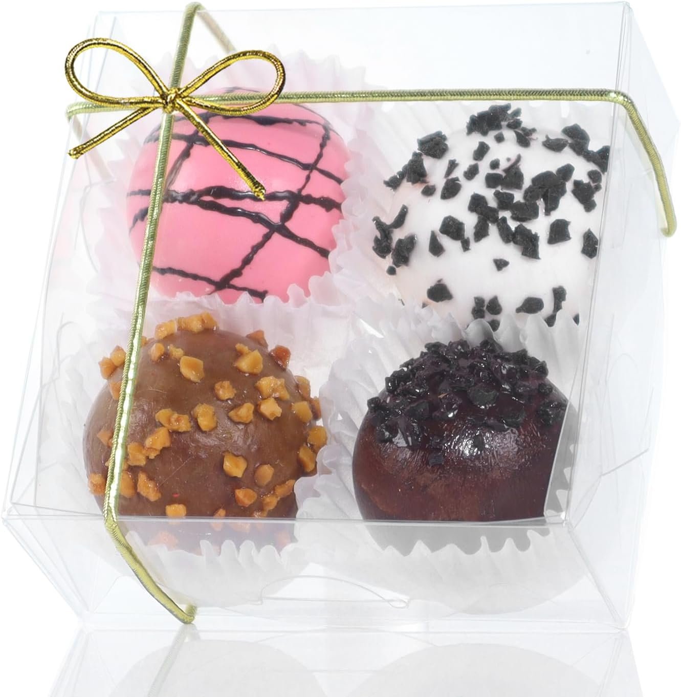 Logo Personalizado 50PCS Cajas de Galletas Transparentes 3.3X3.3X1.5 pulgadas, Perfectas para Exhibir Artículos Pequeños como Joyería, Manualidades, Golosinas, Oreos, Jabón, Macarons, Trufas de Chocolate, Donas, Mini Pastelería, Brownies y Más Favoritos de Boda Fabricante. Logo Personalizado 50PCS Cajas de Galletas Transparentes 3.3X3.3X1.5 pulgadas, Perfectas para Exhibir Artículos Pequeños como Joyería, Manualidades, Golosinas, Oreos, Jabón, Macarons, Trufas de Chocolate, Donas, Mini Pastelería, Brownies y Más Favoritos de Boda Fabricante.