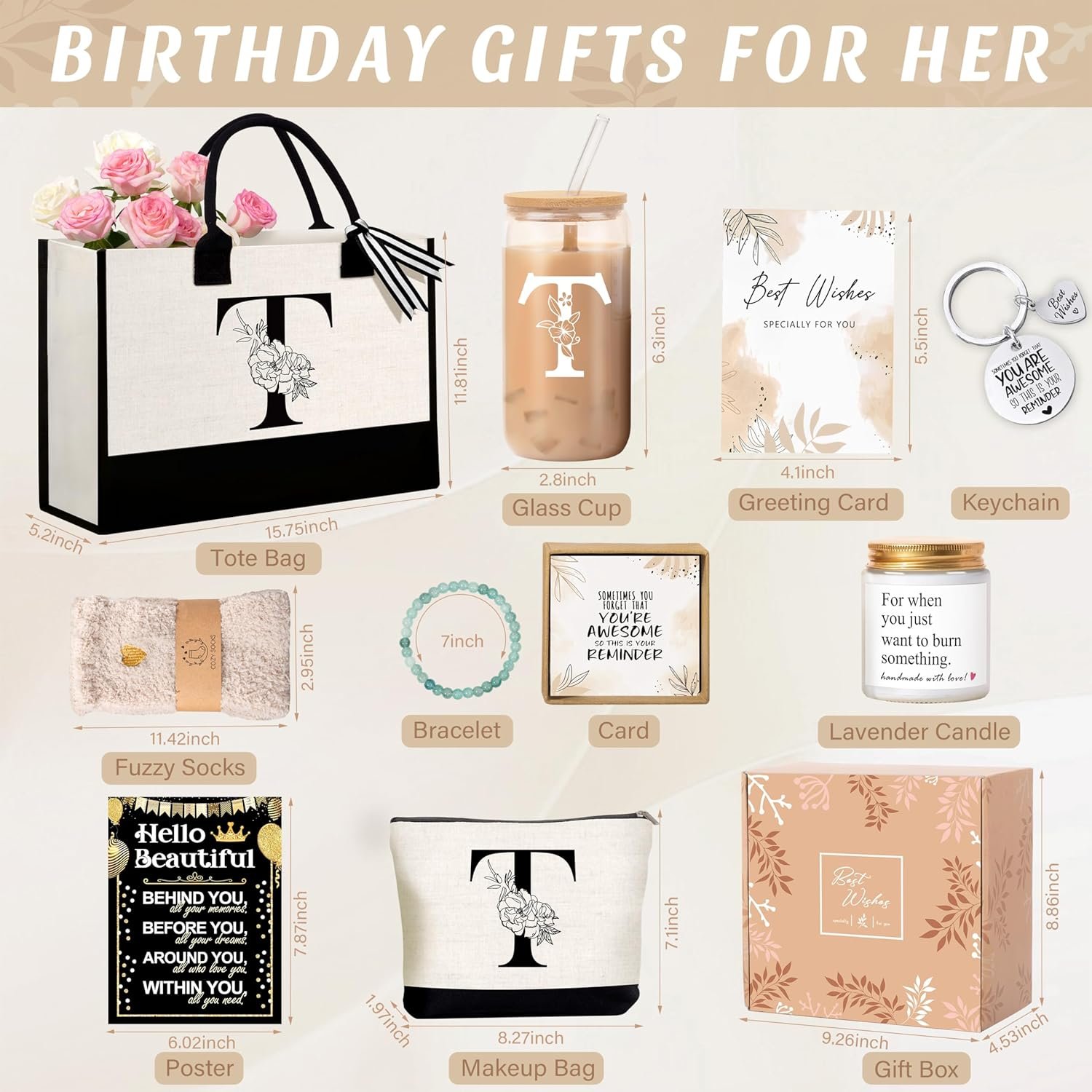 Logo Personalizado Regalo de Cumpleaños para Mujeres, Bolsa Tote Monogramada para Madre, Esposa o Maestra, Proveedor de Productos Personalizados Logo Personalizado Regalo de Cumpleaños para Mujeres, Bolsa Tote Monogramada para Madre, Esposa o Maestra, Proveedor de Productos Personalizados