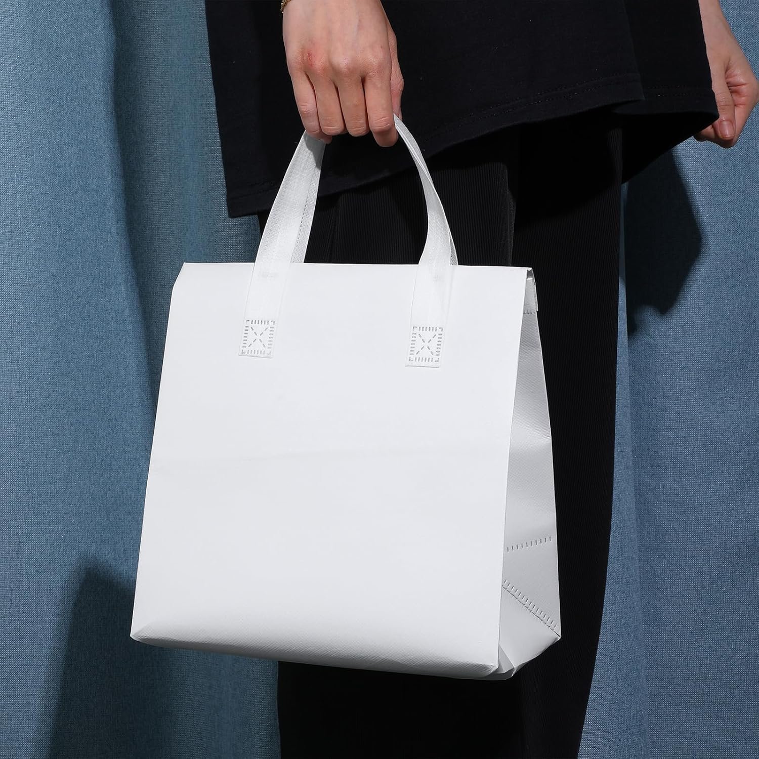 Bolsas Térmicas para Comida con Logo Personalizado, 50 Pcs para Café, Leche, Té, Comida Caliente y Fría, Mariscos Frescos, Refrigeración, Entrega de Pizza, Marca Blanca para Restaurantes y Negocios, Proveedor de Calidad.