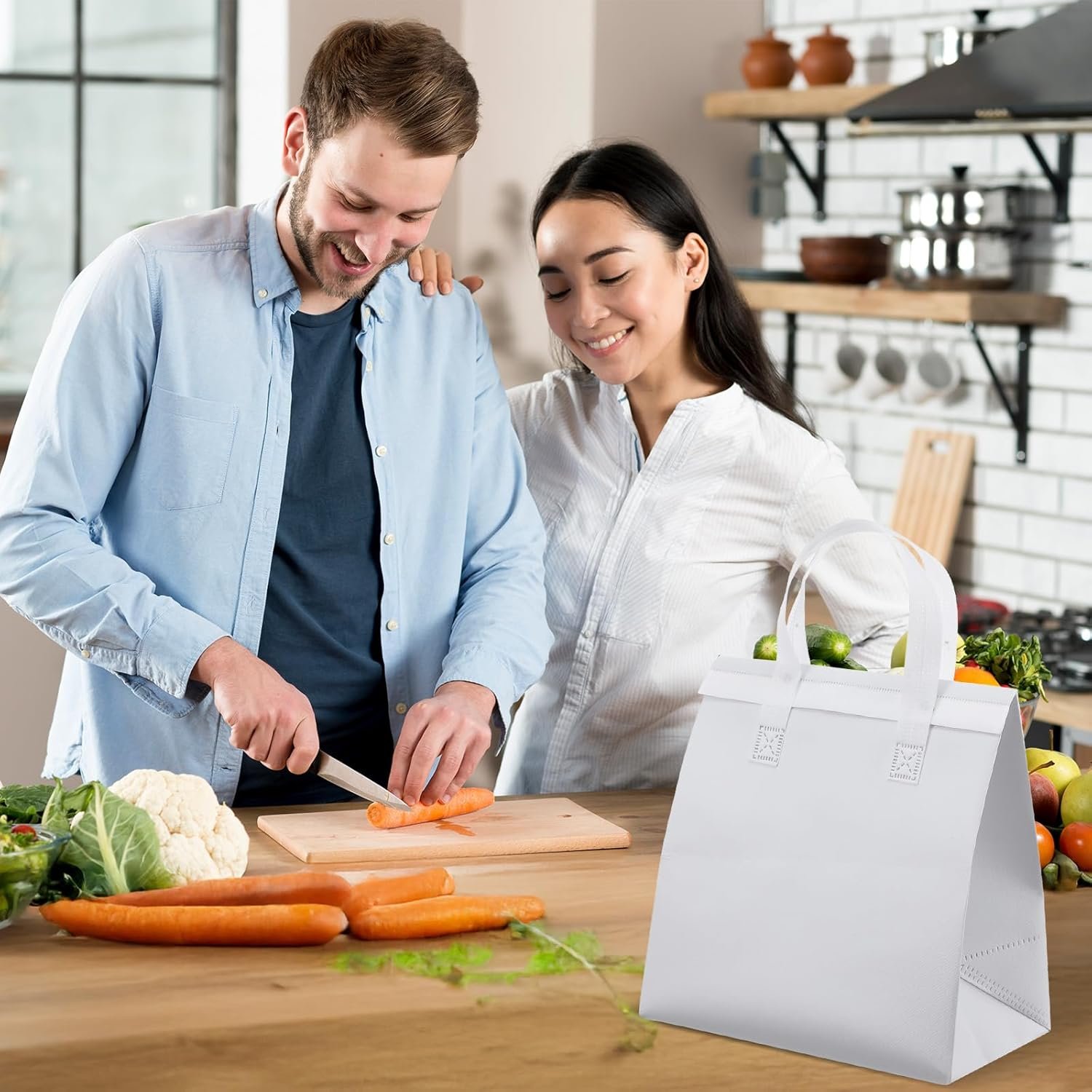 Bolsas Térmicas para Comida con Logo Personalizado, 50 Pcs para Café, Leche, Té, Comida Caliente y Fría, Mariscos Frescos, Refrigeración, Entrega de Pizza, Marca Blanca para Restaurantes y Negocios, Proveedor de Calidad.