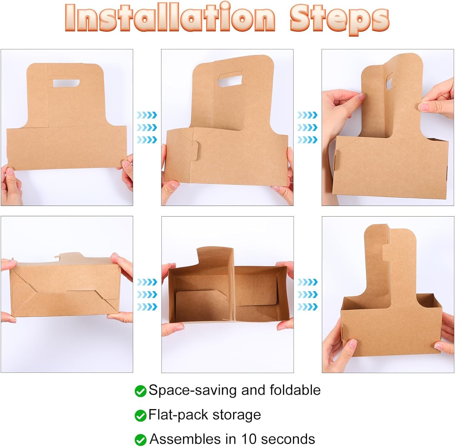 Logo Personalizado Soporte de Bebidas de Cartón desechable para 2 o 4 Tazas con Asas, ideal para bebidas frías o calientes, servicio de comida para llevar en café Producto de Marca Blanca de nuestro Proveedor. Logo Personalizado Soporte de Bebidas de Cartón desechable para 2 o 4 Tazas con Asas, ideal para bebidas frías o calientes, servicio de comida para llevar en café Producto de Marca Blanca de nuestro Proveedor.