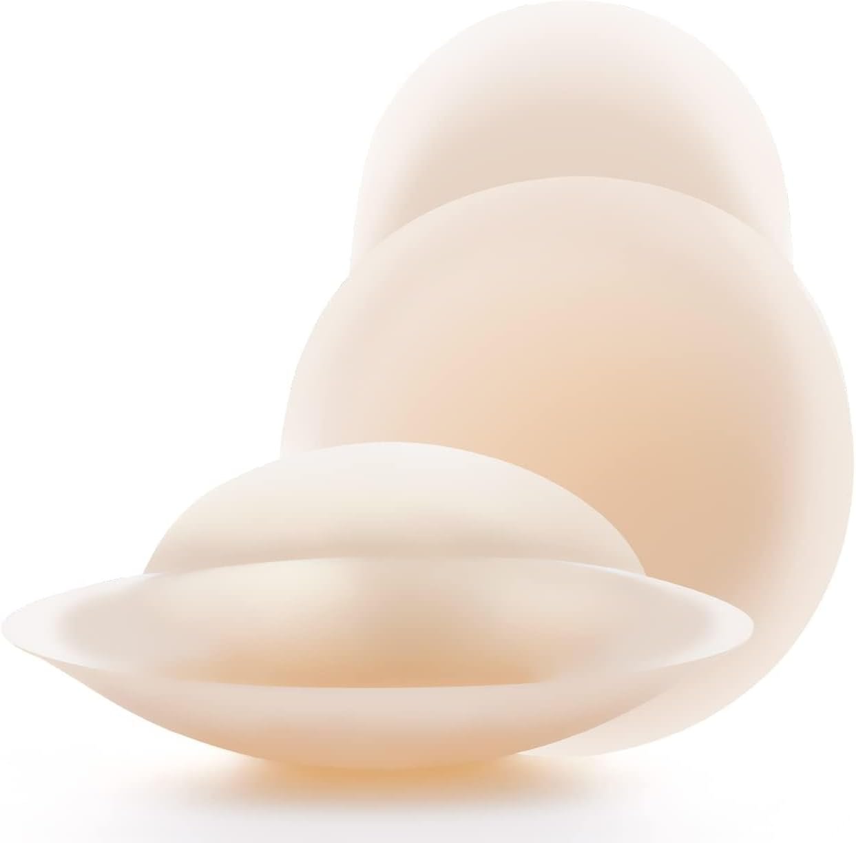 Cubiertas de Pezón Reutilizables de Silicona Adhesiva para Mujeres con Estuche de Viaje - Marca Blanca con Logo Personalizado - Proveedor de Estilo Circular o Levantador Disponible