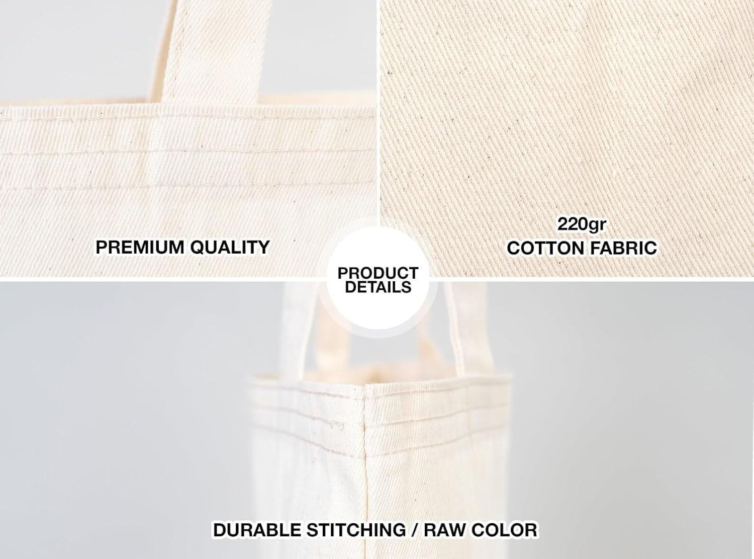 Logo Personalizado Pack de 10/50/100 Bolsas de Tela Reutilizables para Eventos de Marca Blanca – Proveedor de Productos Personalizados