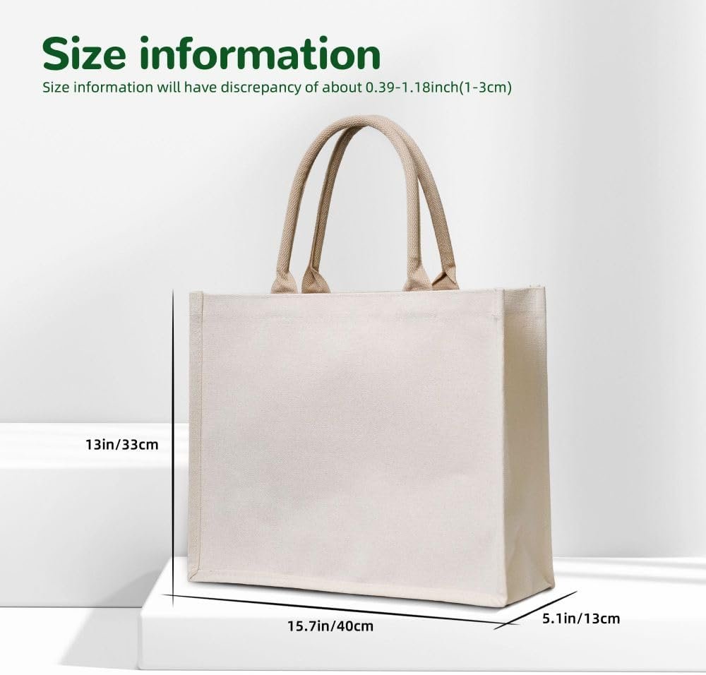 Bolsas de Tote Personalizadas con Logo, Bolsa de Regalo Personalizada con Foto y Nombre, Ideal para Cumpleaños - Proveedor de Fábrica