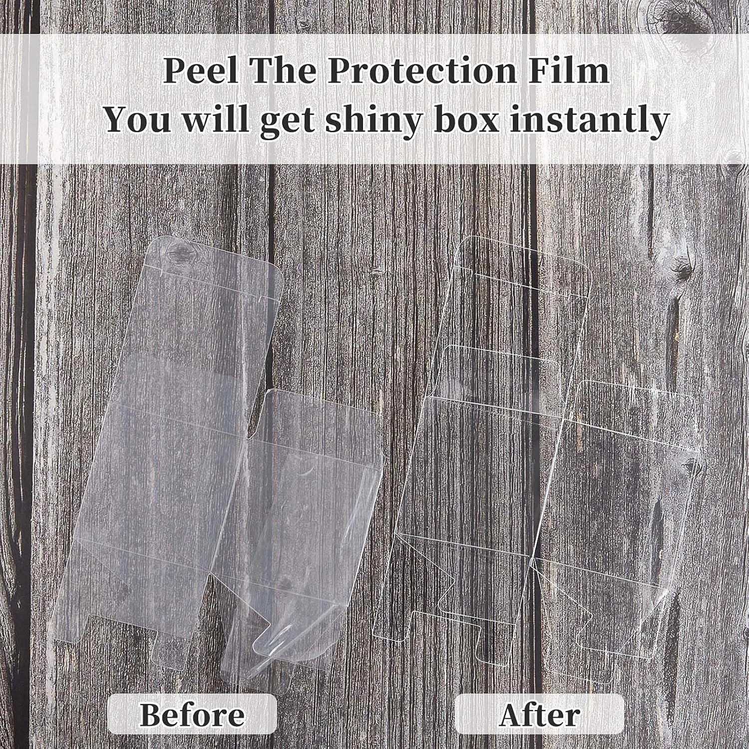 Cajas Transparentes 2x2x2 Pulgadas para Fiestas con Ribbons y Logo Personalizado, 60 PCS Cajas de Favor Mini Cubo para Bodas, Baby Shower y Cumpleaños, exhibidor de regalos individuales Proveedor.