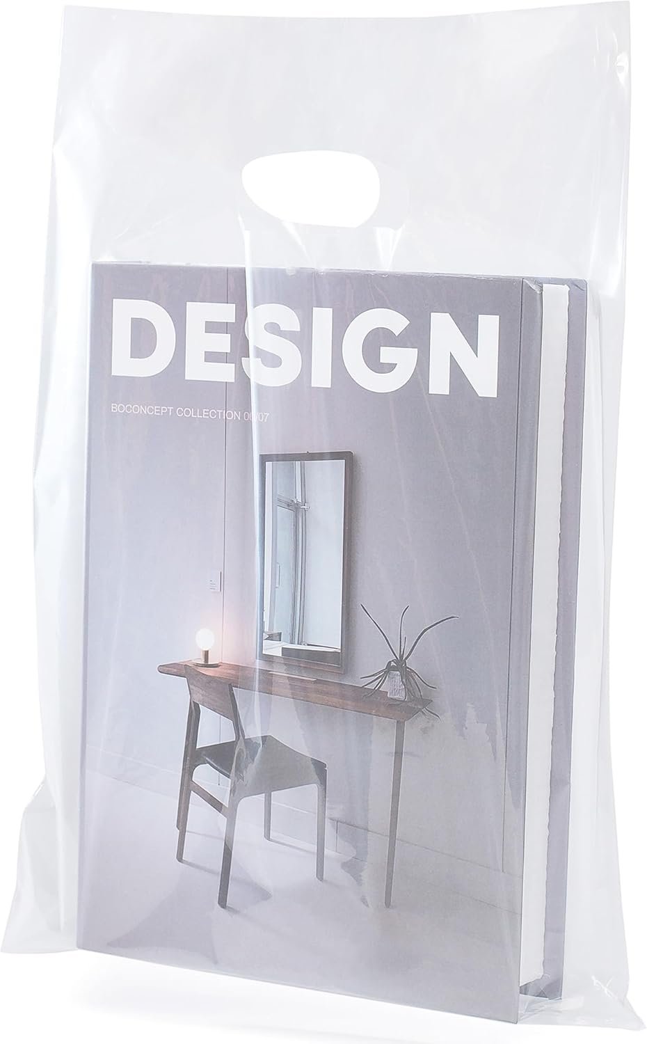 Bolsas Plásticas Transparentes de 9"x12", Perfectas para Comercio y Retail, con 1.5Mil de Grosor, Personalizadas con Logo, Proveedor de Calidad.