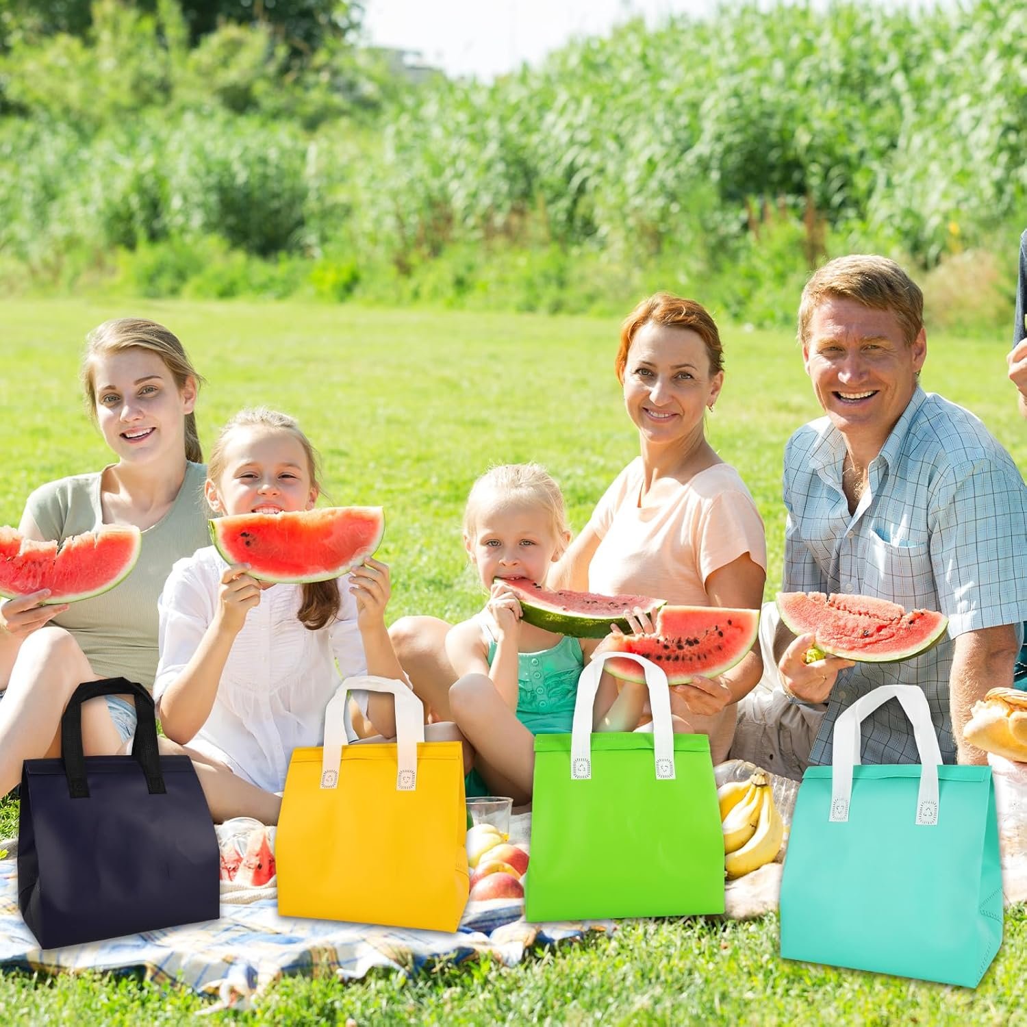 Logo Personalizado Bolsa Térmica Desechable 18 Piezas para Comida y Bebidas Frías o Calientes, Ideal para Entrega de Alimentos y Bebidas, Proveedor de Soluciones y Accesorios en 6 Colores Clásicos.