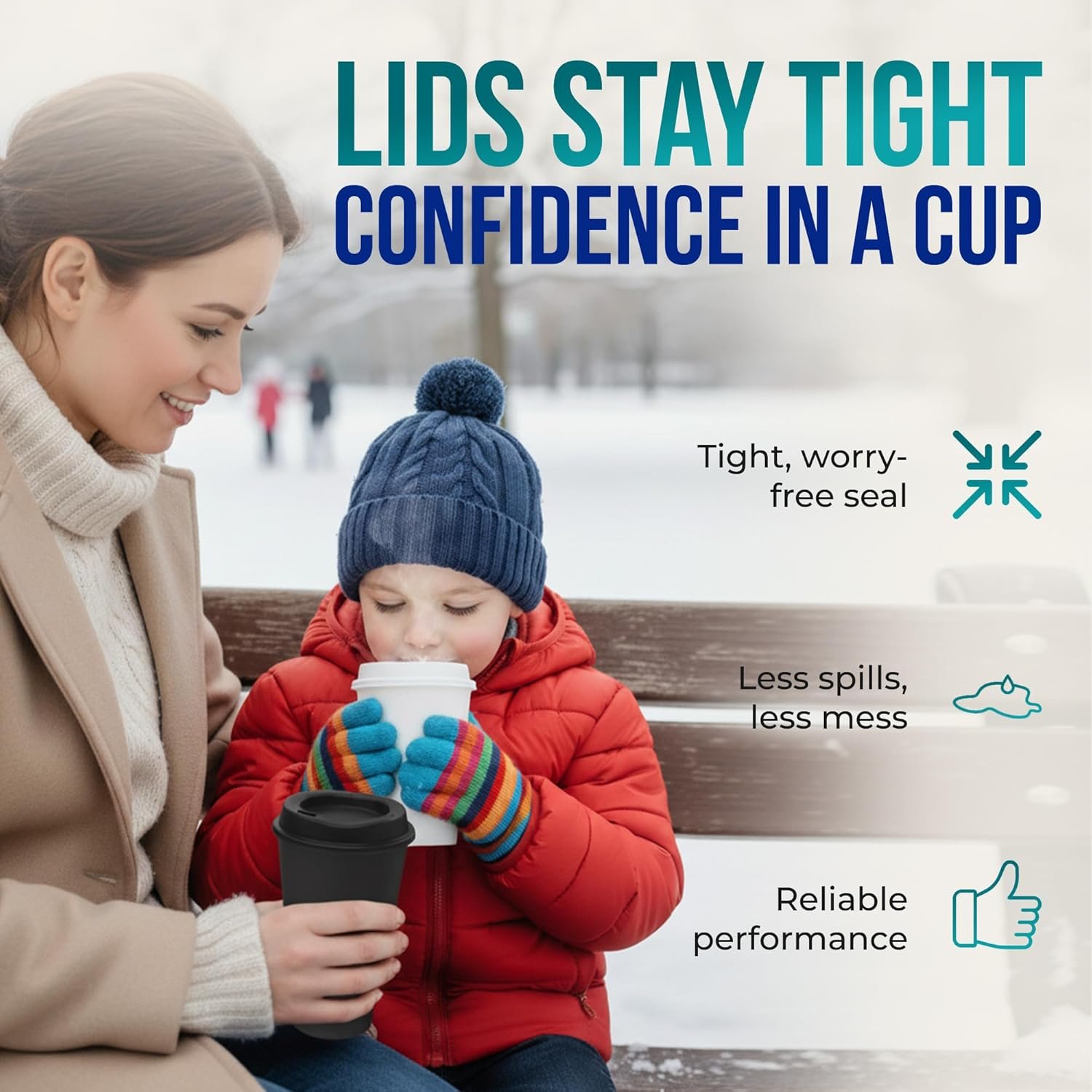 Tazas de café reutilizables de 16 oz con tapa, 2 unidades, para bebidas frías o calientes, personalizadas con logo, aptas para lavavajillas y microondas, Fabricante de soluciones para empresas.