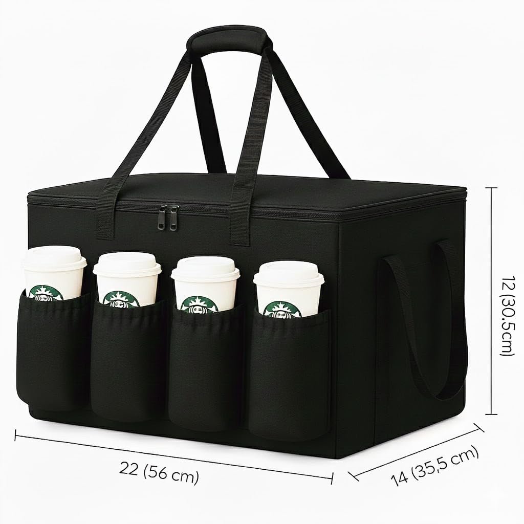 Logo Personalizado Bolsa de Catering para Entregas de Comida 22x14x13 Aislada con Portavasos, Bebidas, Pizza, Marca Blanca de Alto Rendimiento, Fabricante Proveedor. Logo Personalizado Bolsa de Catering para Entregas de Comida 22x14x13 Aislada con Portavasos, Bebidas, Pizza, Marca Blanca de Alto Rendimiento, Fabricante Proveedor.
