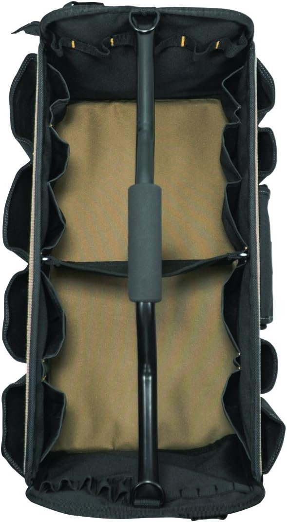 Caja de herramientas suave de 20 pulgadas, abierta y con 27 bolsillos, con logo personalizado para marcas blancas, fabricada por un proveedor confiable. Caja de herramientas suave de 20 pulgadas, abierta y con 27 bolsillos, con logo personalizado para marcas blancas, fabricada por un proveedor confiable.