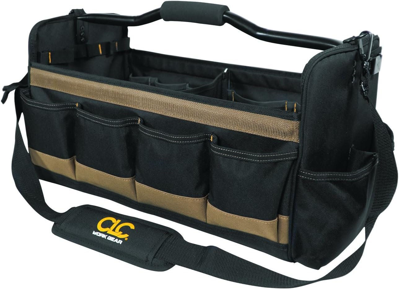 Caja de herramientas suave de 20 pulgadas, abierta y con 27 bolsillos, con logo personalizado para marcas blancas, fabricada por un proveedor confiable. Caja de herramientas suave de 20 pulgadas, abierta y con 27 bolsillos, con logo personalizado para marcas blancas, fabricada por un proveedor confiable.