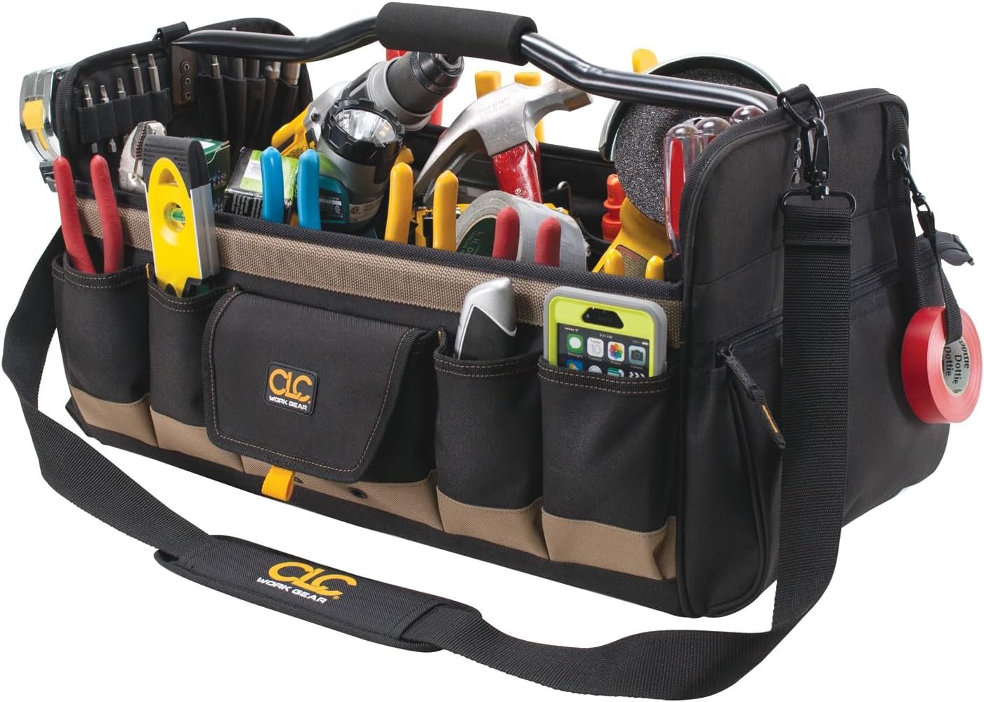 Caja de herramientas suave de 20 pulgadas, abierta y con 27 bolsillos, con logo personalizado para marcas blancas, fabricada por un proveedor confiable. Caja de herramientas suave de 20 pulgadas, abierta y con 27 bolsillos, con logo personalizado para marcas blancas, fabricada por un proveedor confiable.