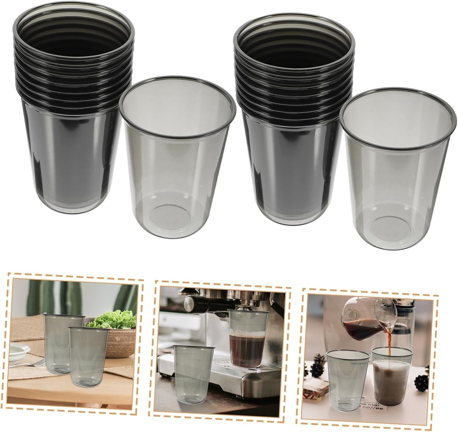 Copa de plástico reutilizable para bebidas frías de 50 piezas con tapa personalizada, marca blanca ideal para fiestas, Proveedor de alta calidad. Copa de plástico reutilizable para bebidas frías de 50 piezas con tapa personalizada, marca blanca ideal para fiestas, Proveedor de alta calidad.