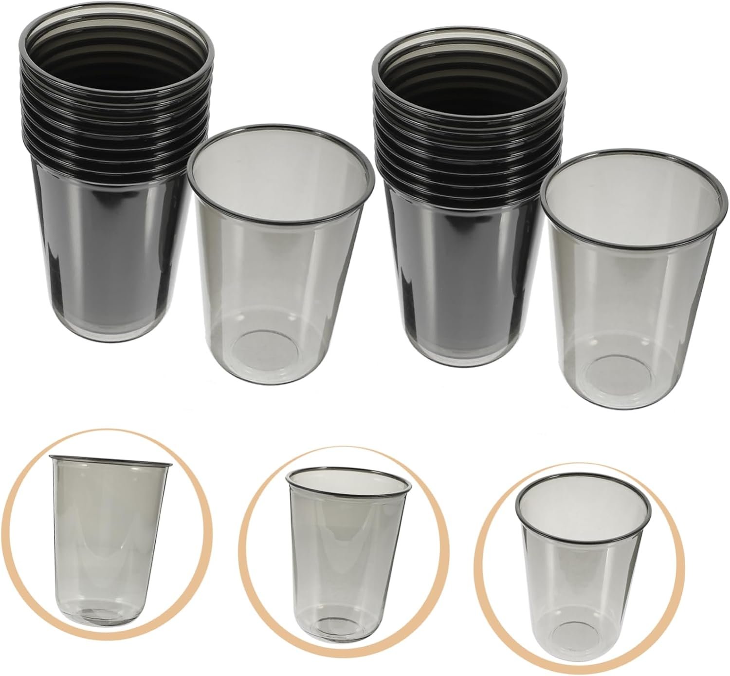 Copa de plástico reutilizable para bebidas frías de 50 piezas con tapa personalizada, marca blanca ideal para fiestas, Proveedor de alta calidad. Copa de plástico reutilizable para bebidas frías de 50 piezas con tapa personalizada, marca blanca ideal para fiestas, Proveedor de alta calidad.