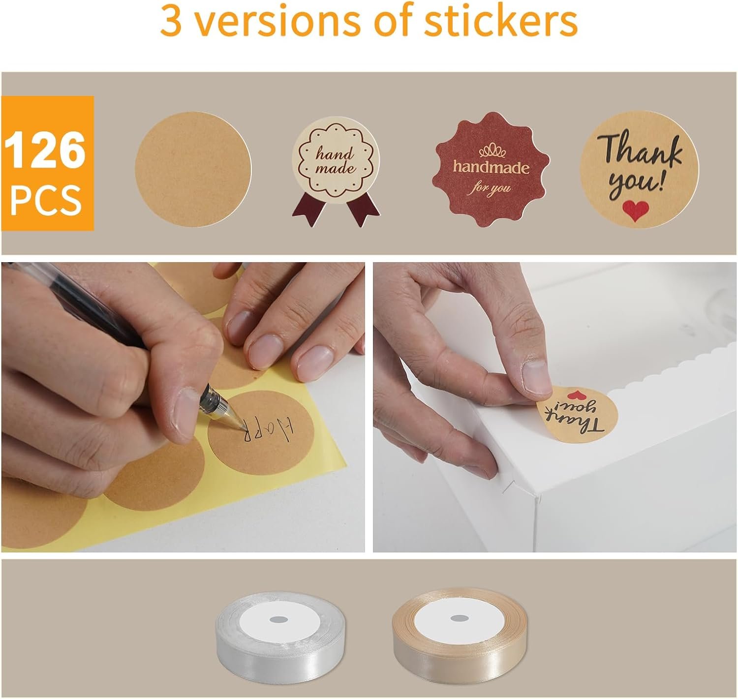 Caja de Pasteles Personalizada con Ventana Grande, 14x10x4 Pulgadas, Ideal para Pasteles de Cuarto, Donas, Cupcakes, Pasteles y Tartas - Marca Blanca de Proveedor