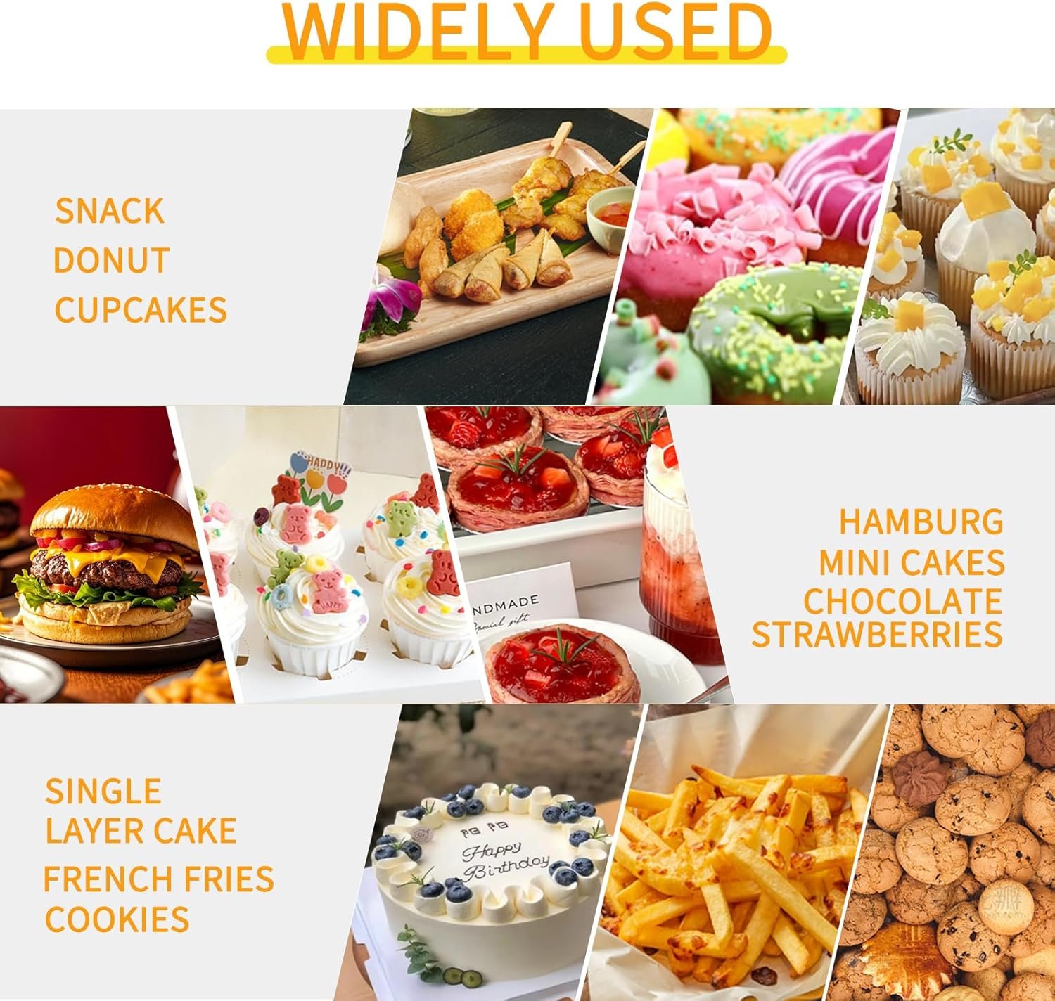 Caja de Pasteles Personalizada con Ventana Grande, 14x10x4 Pulgadas, Ideal para Pasteles de Cuarto, Donas, Cupcakes, Pasteles y Tartas - Marca Blanca de Proveedor