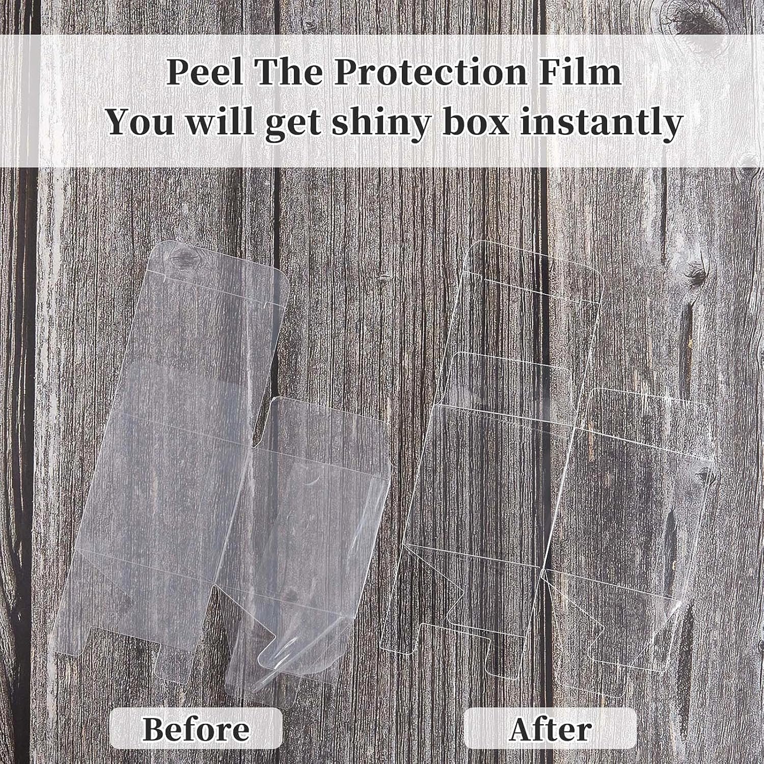 Cajas Transparentes 2x2x2 Pulgadas para Favors con Ribbons Personalizados, 120 PCS Mini Cubos para Bautizos, Bodas y Cumpleaños, Exhibición de Regalos Individuales de Macarons, Proveedor de Marca Blanca.