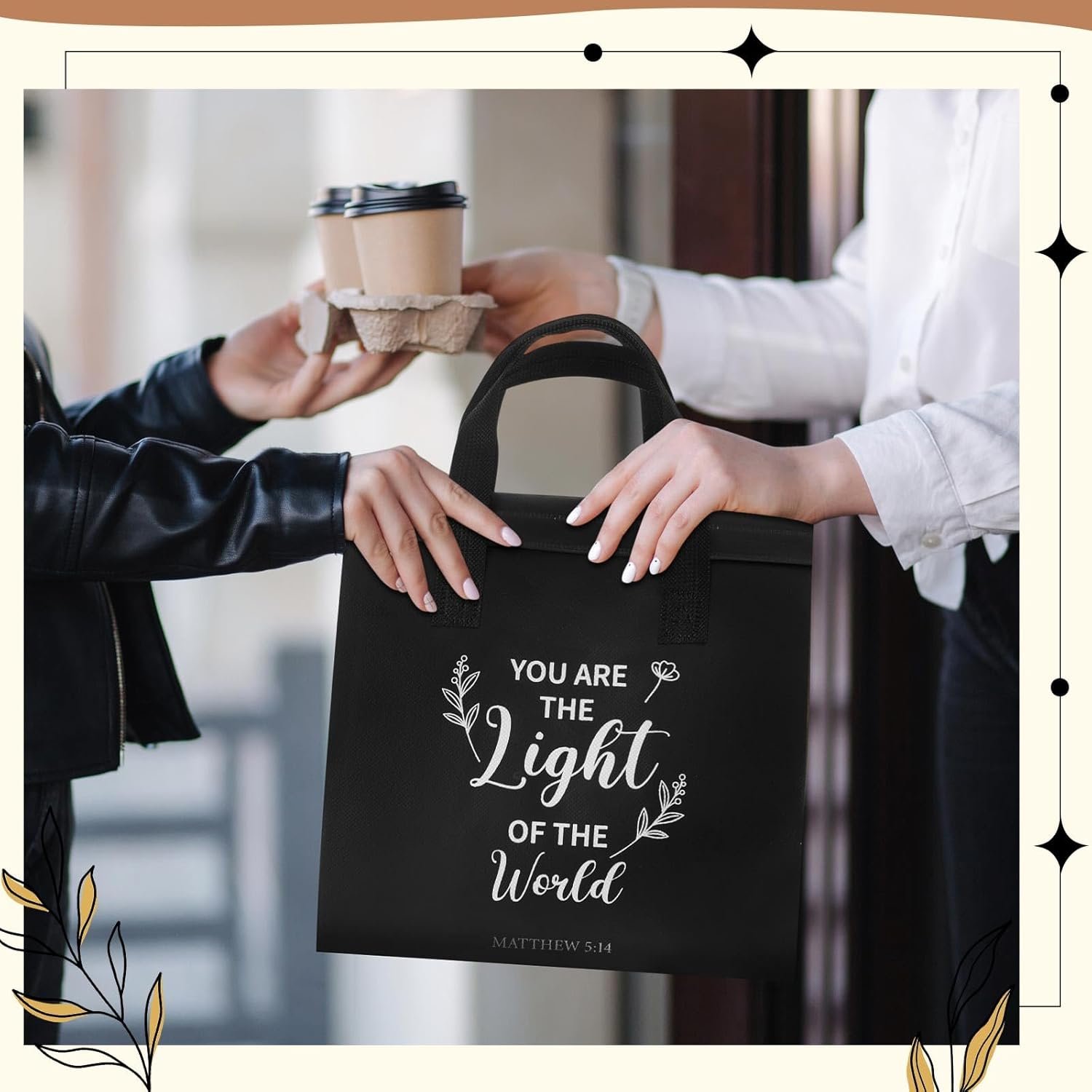 Bolsas de regalo religiosas con logo personalizado al por mayor, pack de 48 bolsas térmicas para comida caliente y fría, ideales para eventos en la iglesia, reuniones de fe y comidas en grupo, suministros de actividades religiosas, proveedor confiable. Bolsas de regalo religiosas con logo personalizado al por mayor, pack de 48 bolsas térmicas para comida caliente y fría, ideales para eventos en la iglesia, reuniones de fe y comidas en grupo, suministros de actividades religiosas, proveedor confiable.