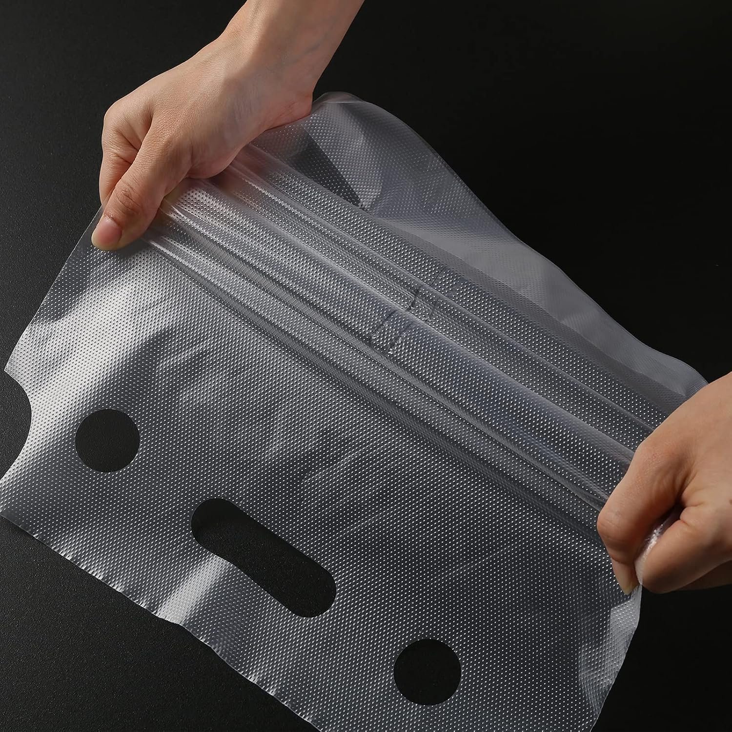 Bolsas de plástico poliéster transparentes con asa, 100 piezas, porta bebidas para entregar y llevar, soporte para vasos de bar y restaurante, suministros para cafeterías (26x30cm), Marca Blanca, Proveedor. Bolsas de plástico poliéster transparentes con asa, 100 piezas, porta bebidas para entregar y llevar, soporte para vasos de bar y restaurante, suministros para cafeterías (26x30cm), Marca Blanca, Proveedor.