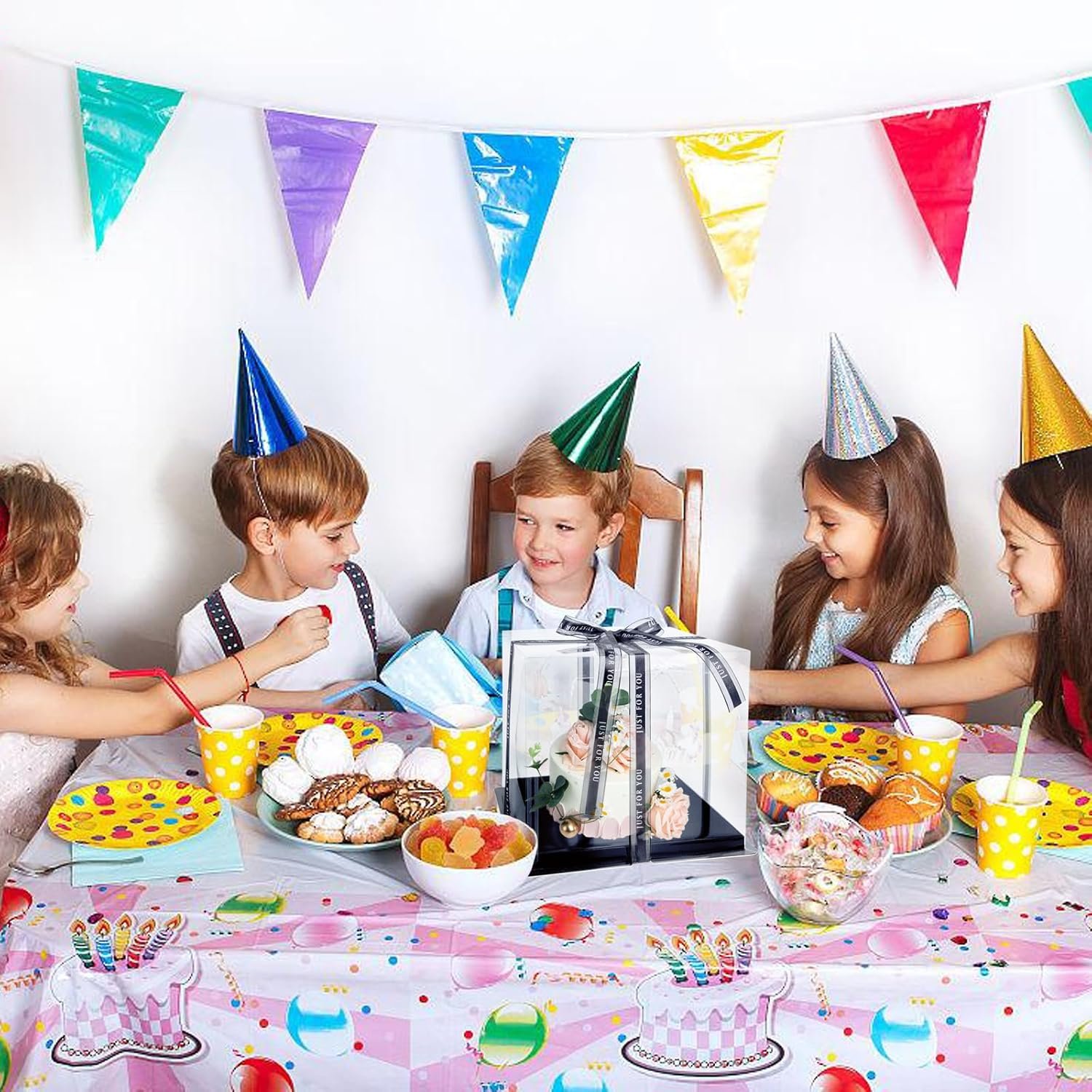 Caja de Pastel Transparente con Logo Personalizado, 2 Piezas, Transportador de Pasteles de 8'' con Tapa y Tarjeta de Regalo, Cajas Claras para Cumpleaños, Bodas y Fiestas, Marca Blanca, Proveedor. Caja de Pastel Transparente con Logo Personalizado, 2 Piezas, Transportador de Pasteles de 8'' con Tapa y Tarjeta de Regalo, Cajas Claras para Cumpleaños, Bodas y Fiestas, Marca Blanca, Proveedor.