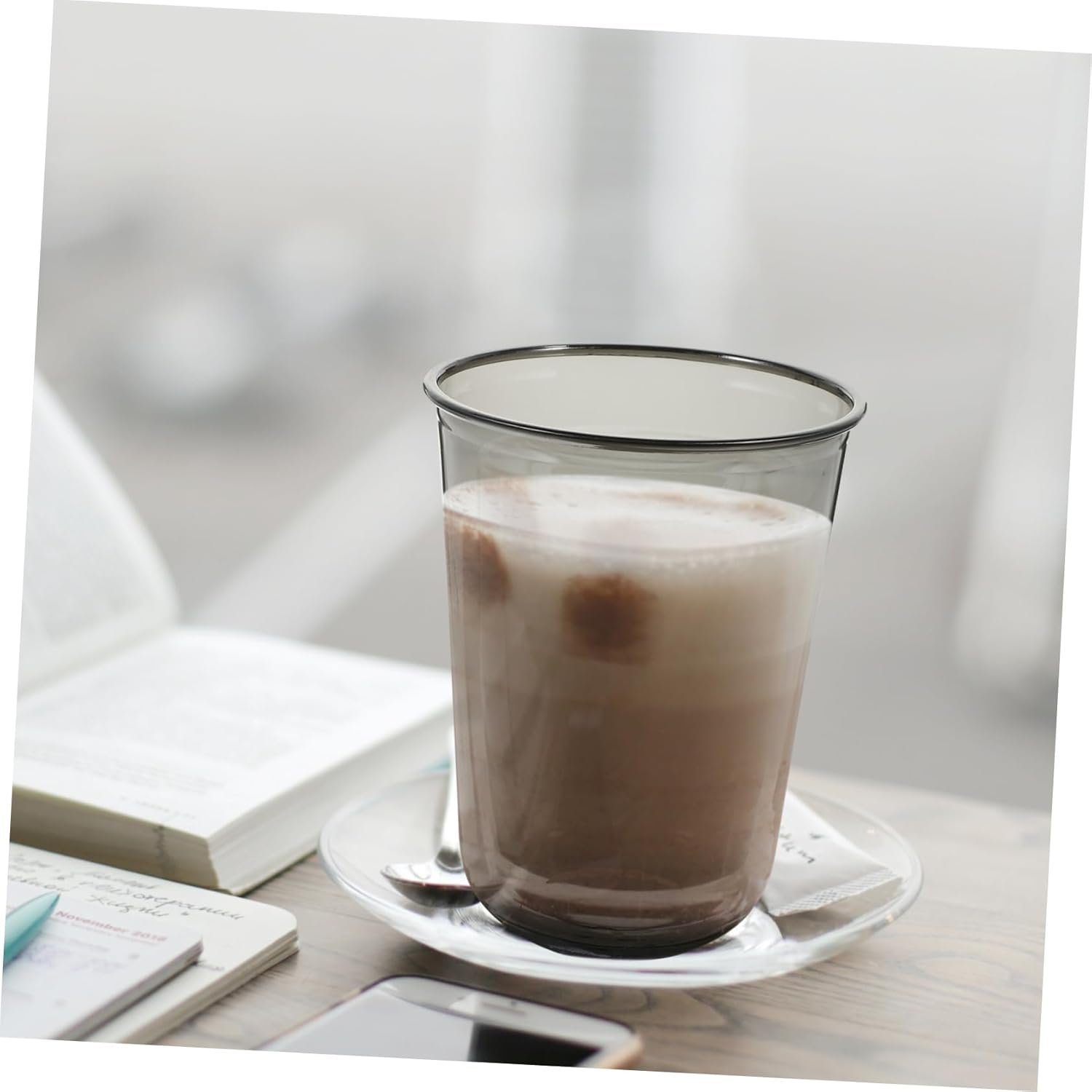 Copa de Plástico 50pcs para Té de Leche y Café con Lids Personalizados, Marca Blanca para Fiestas, Proveedor Oficial Copa de Plástico 50pcs para Té de Leche y Café con Lids Personalizados, Marca Blanca para Fiestas, Proveedor Oficial