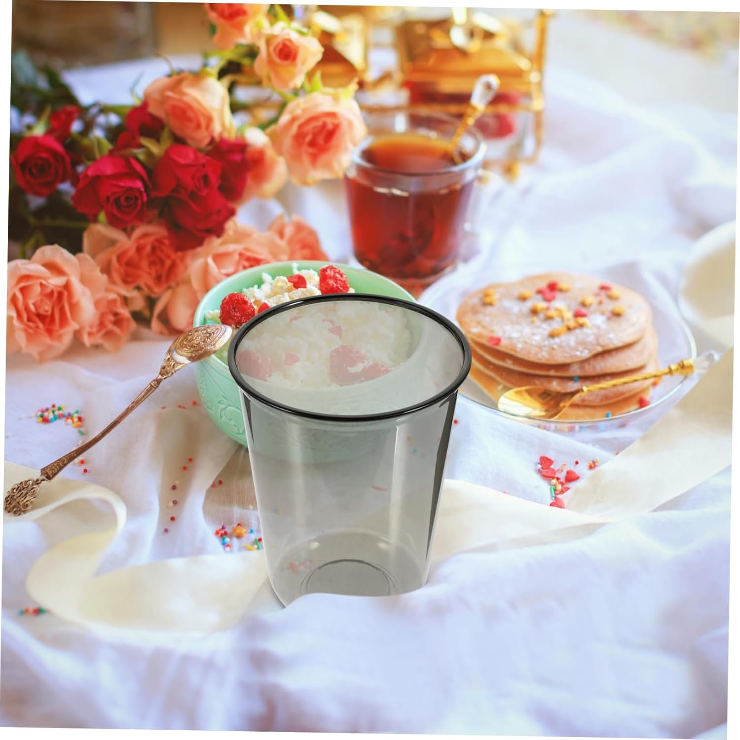 Copa de Plástico 50pcs para Té de Leche y Café con Lids Personalizados, Marca Blanca para Fiestas, Proveedor Oficial Copa de Plástico 50pcs para Té de Leche y Café con Lids Personalizados, Marca Blanca para Fiestas, Proveedor Oficial