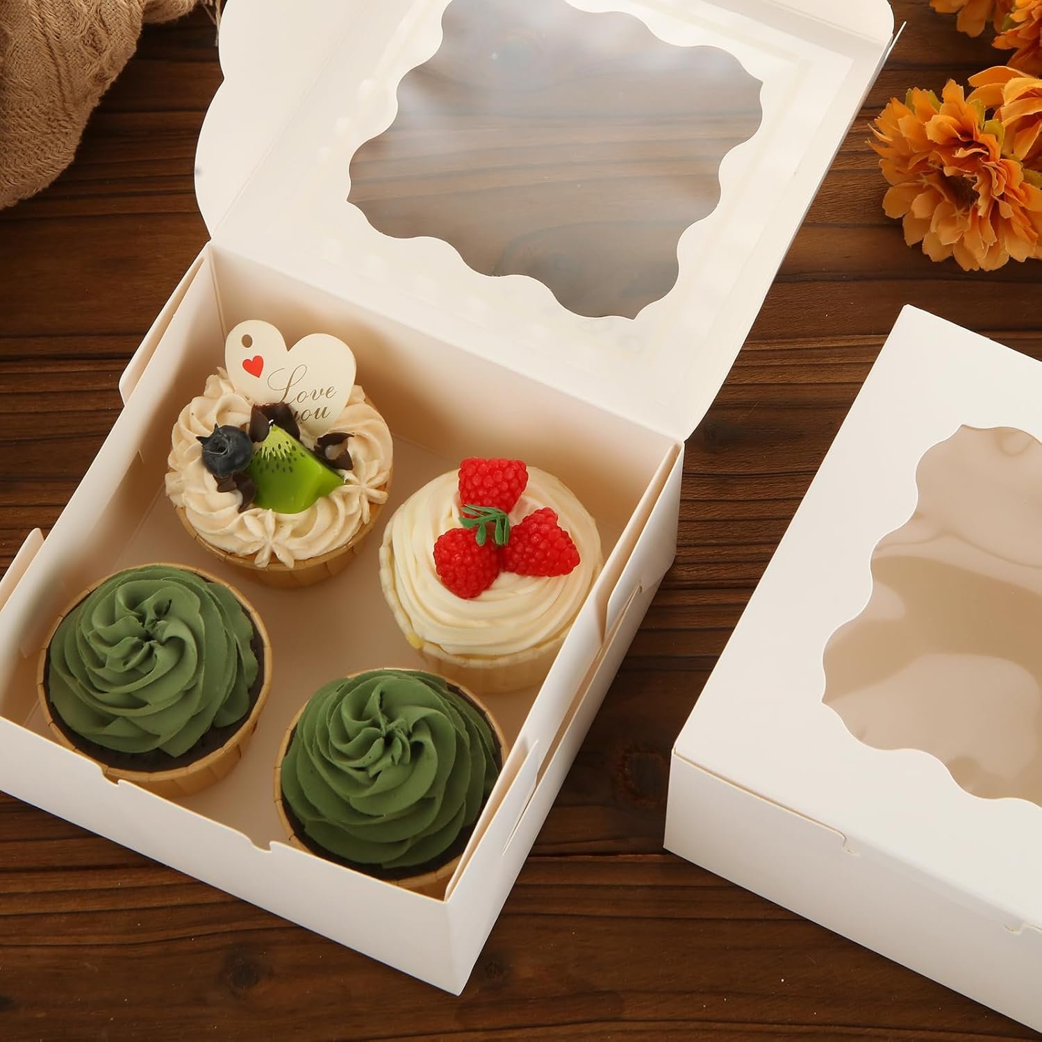 Caja de Bakery de 100 unidades 6 x 6 x 3 pulgadas con ventana, cajas blancas para galletas al por mayor con logo personalizado, ideal para postres, cupcakes, pasteles, galletas, golosinas y fresas chocolate, fabricante especializado. Caja de Bakery de 100 unidades 6 x 6 x 3 pulgadas con ventana, cajas blancas para galletas al por mayor con logo personalizado, ideal para postres, cupcakes, pasteles, galletas, golosinas y fresas chocolate, fabricante especializado.