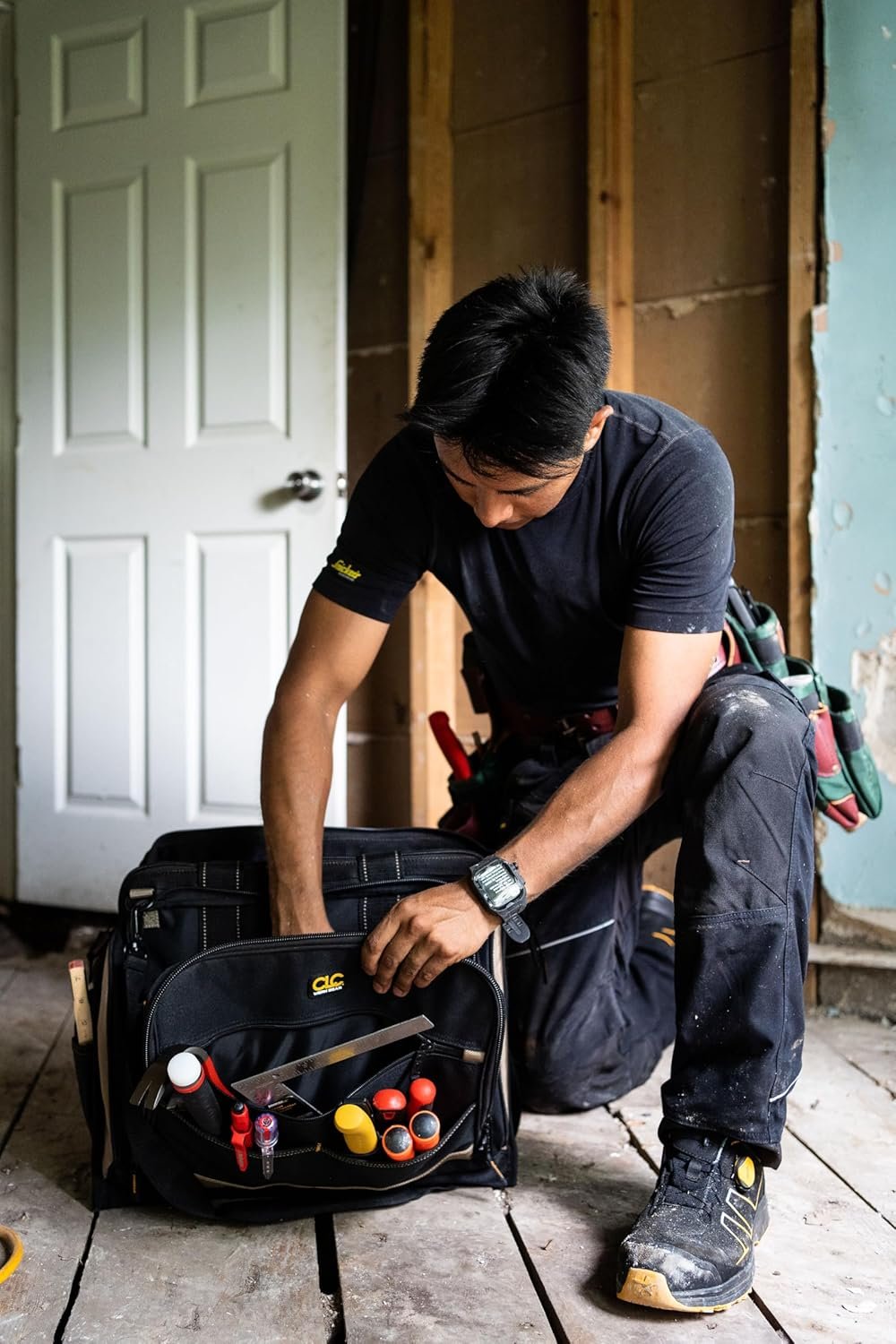 Logo Personalizado Bolsa de Herramientas de 50 Bolsillos y Multicompartimentos Proveedor