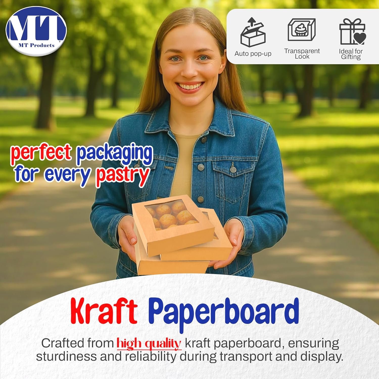 Cajas de Galletas Kraft de 8