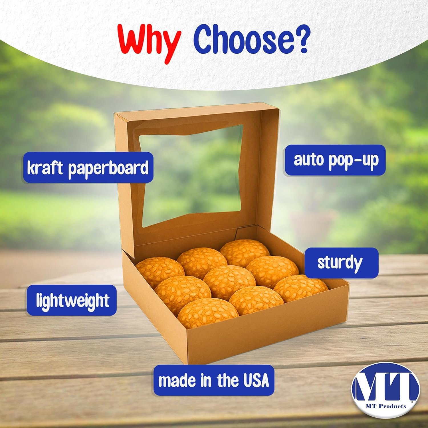 Cajas de Galletas Kraft de 8
