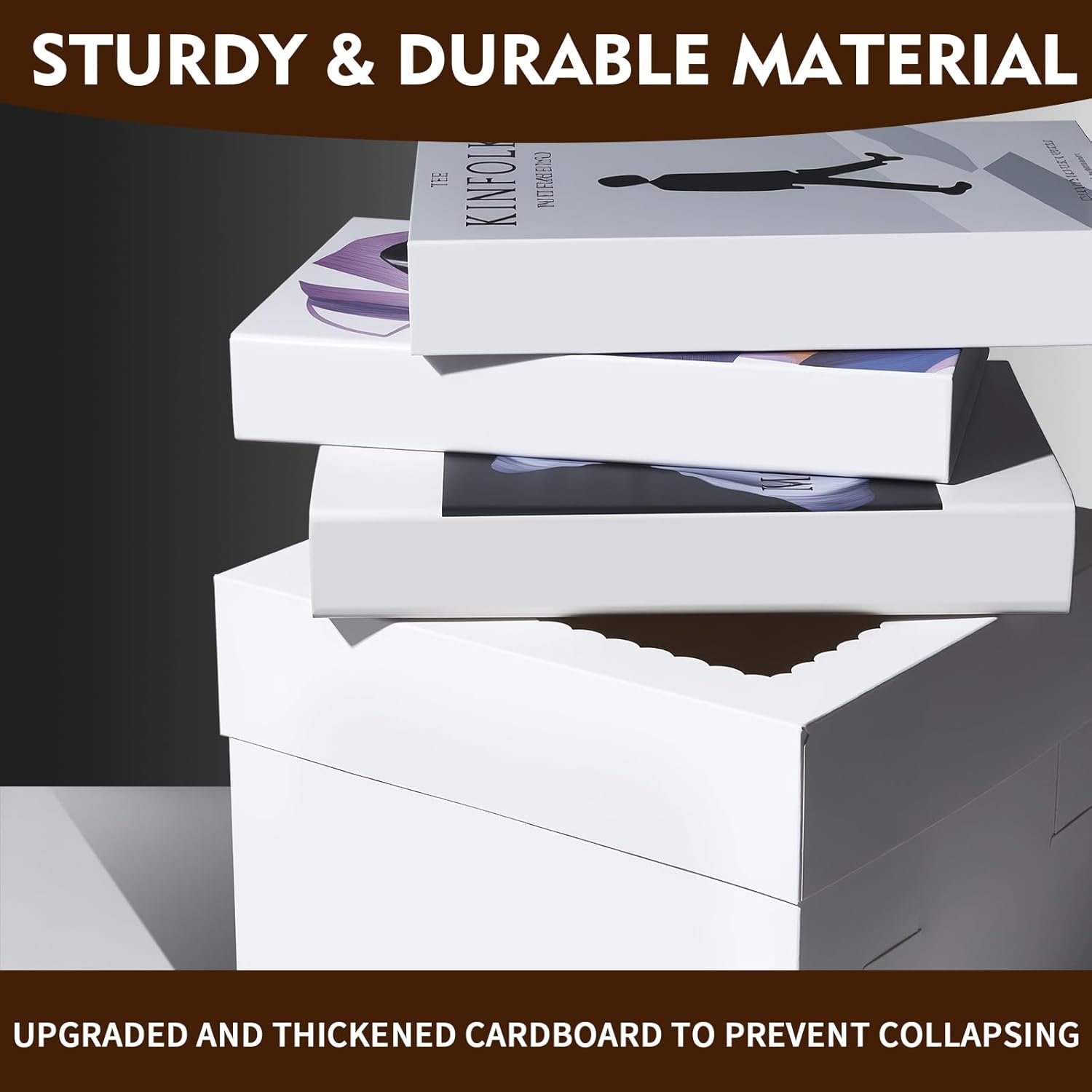 Logo Personalizado para 20 Cajas de Pasteles, Cajas Altas de 10x10x8 Pulgadas con Ventana, Cajas Blancas para Pasteles, Cajas Desechables de Repostería para Postres, Galletas, Tartas y Bodas, Proveedor de Cajas para Cumpleaños. Logo Personalizado para 20 Cajas de Pasteles, Cajas Altas de 10x10x8 Pulgadas con Ventana, Cajas Blancas para Pasteles, Cajas Desechables de Repostería para Postres, Galletas, Tartas y Bodas, Proveedor de Cajas para Cumpleaños.