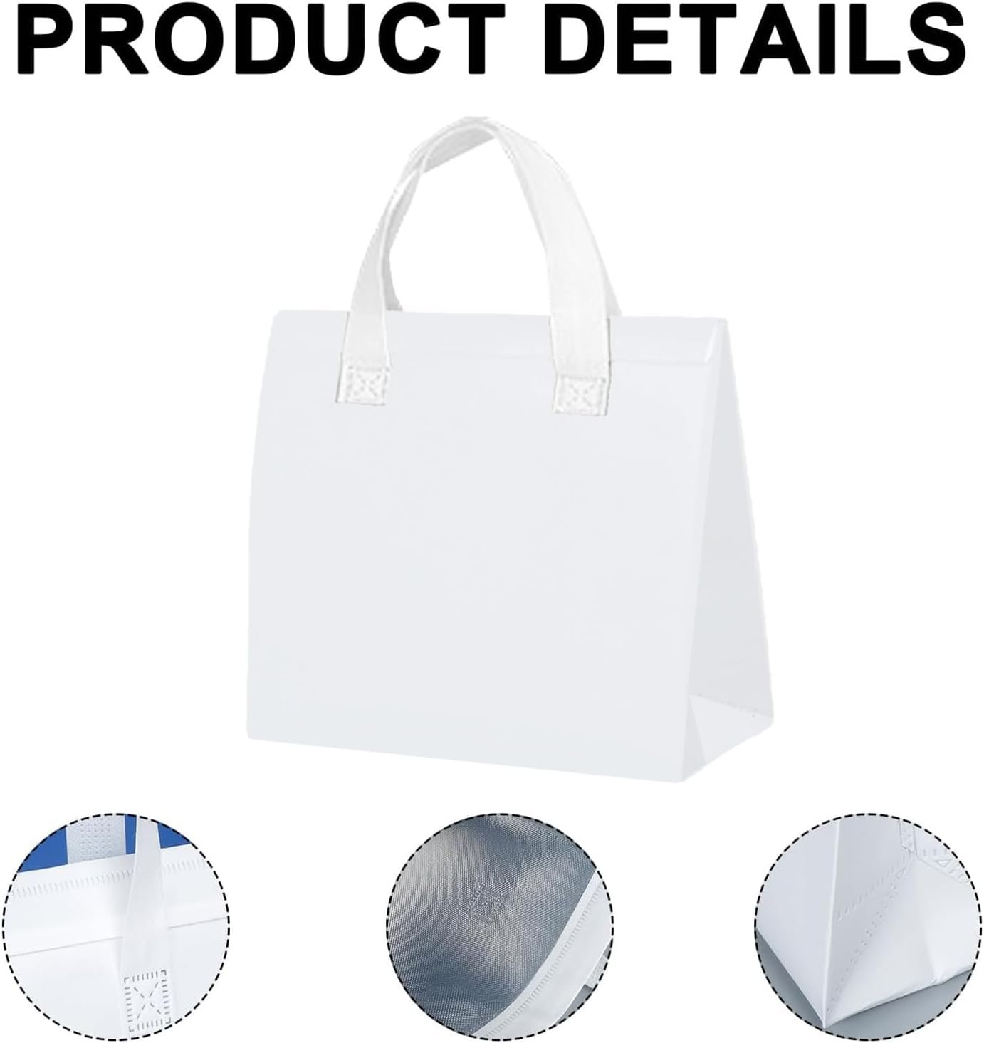 Bolsas Térmicas para Comida para Llevar con Logo Personalizado - 25 Piezas de 6 x 9.5 x 10 Pulgadas, Bolsas Desechables para Alimentos Calientes y Fríos, Marca Blanca Proveedor. Bolsas Térmicas para Comida para Llevar con Logo Personalizado - 25 Piezas de 6 x 9.5 x 10 Pulgadas, Bolsas Desechables para Alimentos Calientes y Fríos, Marca Blanca Proveedor.