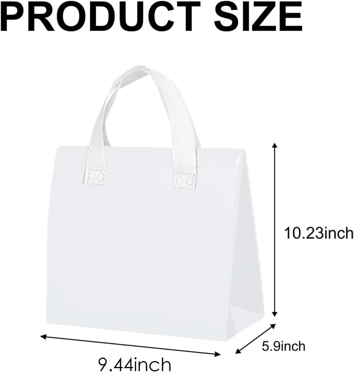 Bolsas Térmicas para Comida para Llevar con Logo Personalizado - 25 Piezas de 6 x 9.5 x 10 Pulgadas, Bolsas Desechables para Alimentos Calientes y Fríos, Marca Blanca Proveedor. Bolsas Térmicas para Comida para Llevar con Logo Personalizado - 25 Piezas de 6 x 9.5 x 10 Pulgadas, Bolsas Desechables para Alimentos Calientes y Fríos, Marca Blanca Proveedor.