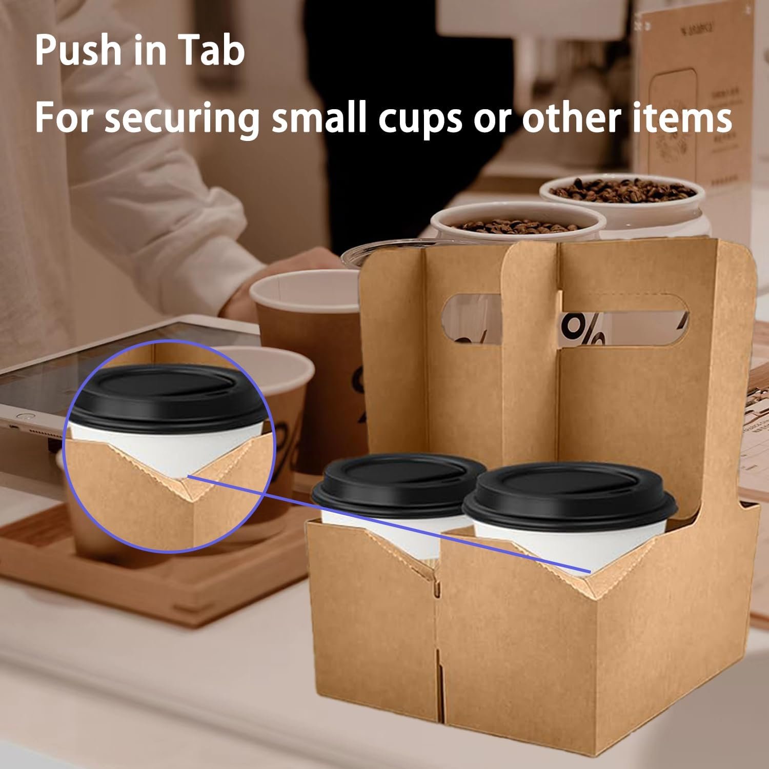 Logo Personalizado Porta Bebidas de Kraft para 2 Tazas, 20 Paquetes, Soporte Portátil y Plegable para Bebidas Calientes o Frías, Soluciones de Entrega de Alimentos, Proveedor de Porta Tazas. Logo Personalizado Porta Bebidas de Kraft para 2 Tazas, 20 Paquetes, Soporte Portátil y Plegable para Bebidas Calientes o Frías, Soluciones de Entrega de Alimentos, Proveedor de Porta Tazas.