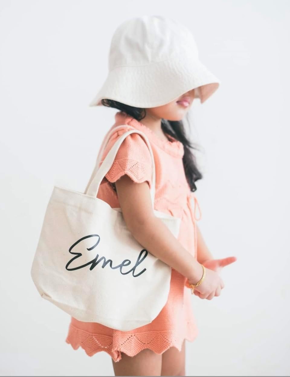 Logo Personalizado Tote Bag de Lienzo Pequeño 10