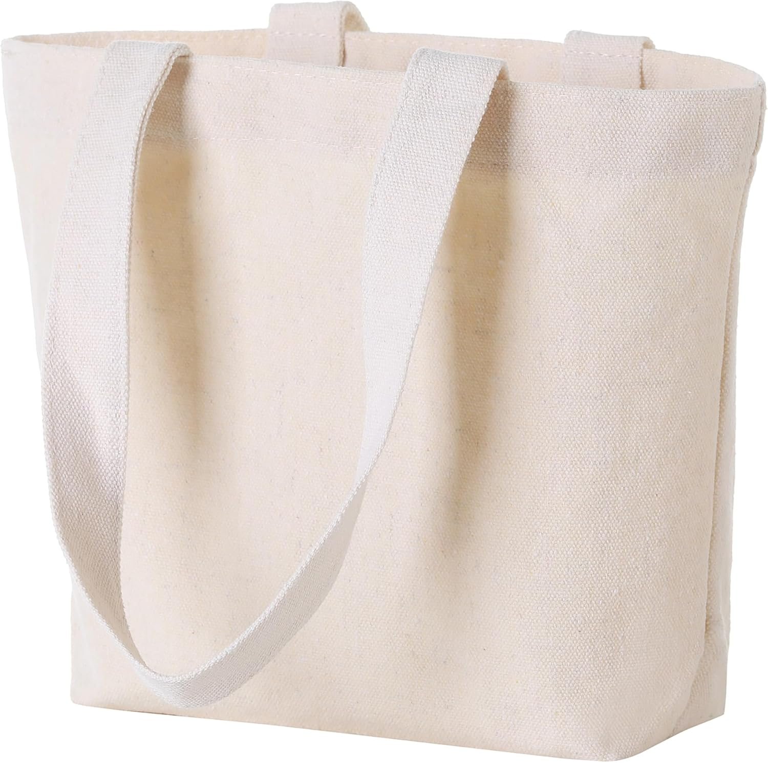 Logo Personalizado Tote Bag de Lienzo Pequeño 10