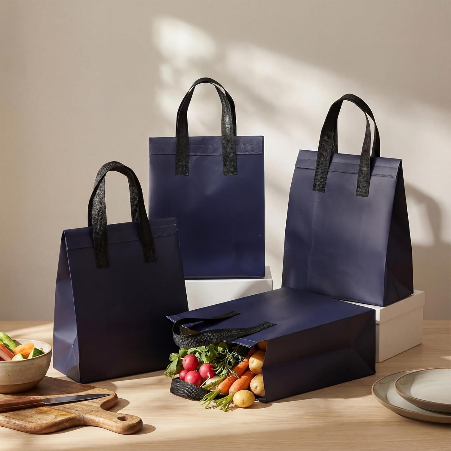 Bolsas Térmicas Personalizadas de 50 Piezas para Entrega de Comida 10 x 8 x 4 Pulgadas para Alimentos Calientes y Fríos, Café, Leche, Té y Mariscos Frescos para Catering y Restaurantes, Proveedor. Bolsas Térmicas Personalizadas de 50 Piezas para Entrega de Comida 10 x 8 x 4 Pulgadas para Alimentos Calientes y Fríos, Café, Leche, Té y Mariscos Frescos para Catering y Restaurantes, Proveedor.
