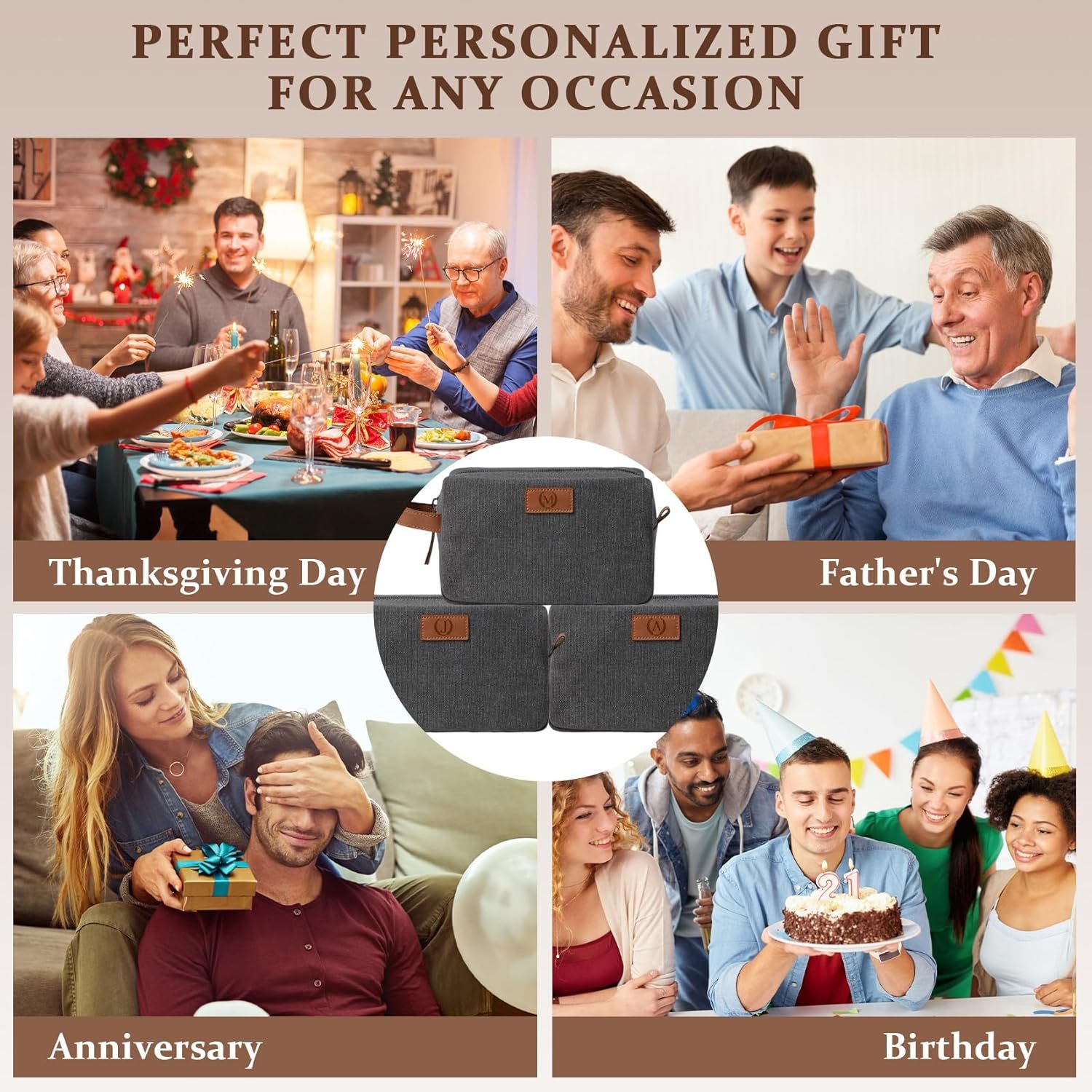 Logo Personalizado Bolso de Aseo Impermeable para Hombre, Regalos para Novio, Neceser de Ducha, Iniciales Grabadas y Espiga, Bolsa de Aseo de Viaje para Hombres, Esenciales de Viaje, Proveedor Fábrica Logo Personalizado Bolso de Aseo Impermeable para Hombre, Regalos para Novio, Neceser de Ducha, Iniciales Grabadas y Espiga, Bolsa de Aseo de Viaje para Hombres, Esenciales de Viaje, Proveedor Fábrica