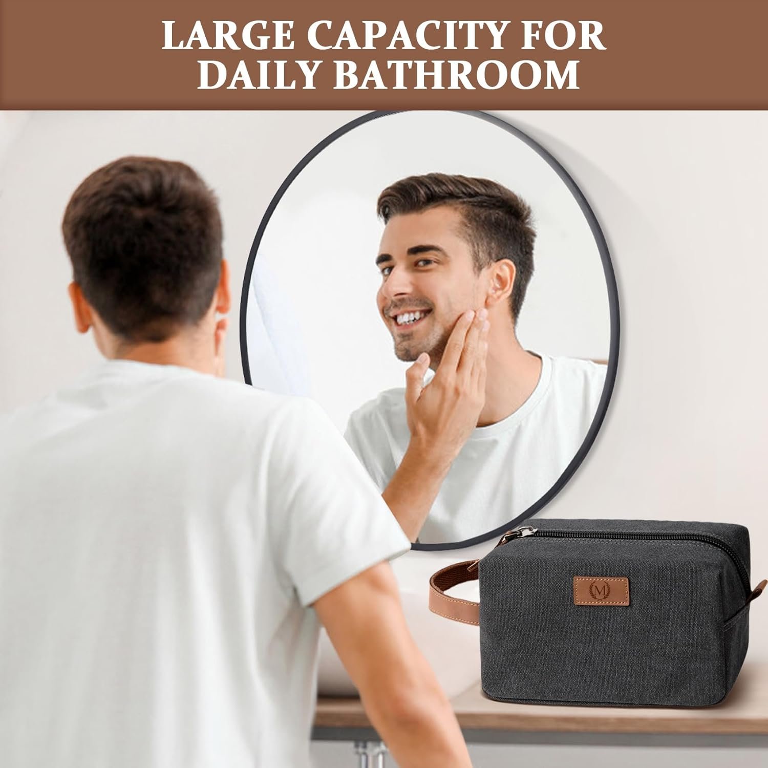 Logo Personalizado Bolso de Aseo Impermeable para Hombre, Regalos para Novio, Neceser de Ducha, Iniciales Grabadas y Espiga, Bolsa de Aseo de Viaje para Hombres, Esenciales de Viaje, Proveedor Fábrica Logo Personalizado Bolso de Aseo Impermeable para Hombre, Regalos para Novio, Neceser de Ducha, Iniciales Grabadas y Espiga, Bolsa de Aseo de Viaje para Hombres, Esenciales de Viaje, Proveedor Fábrica