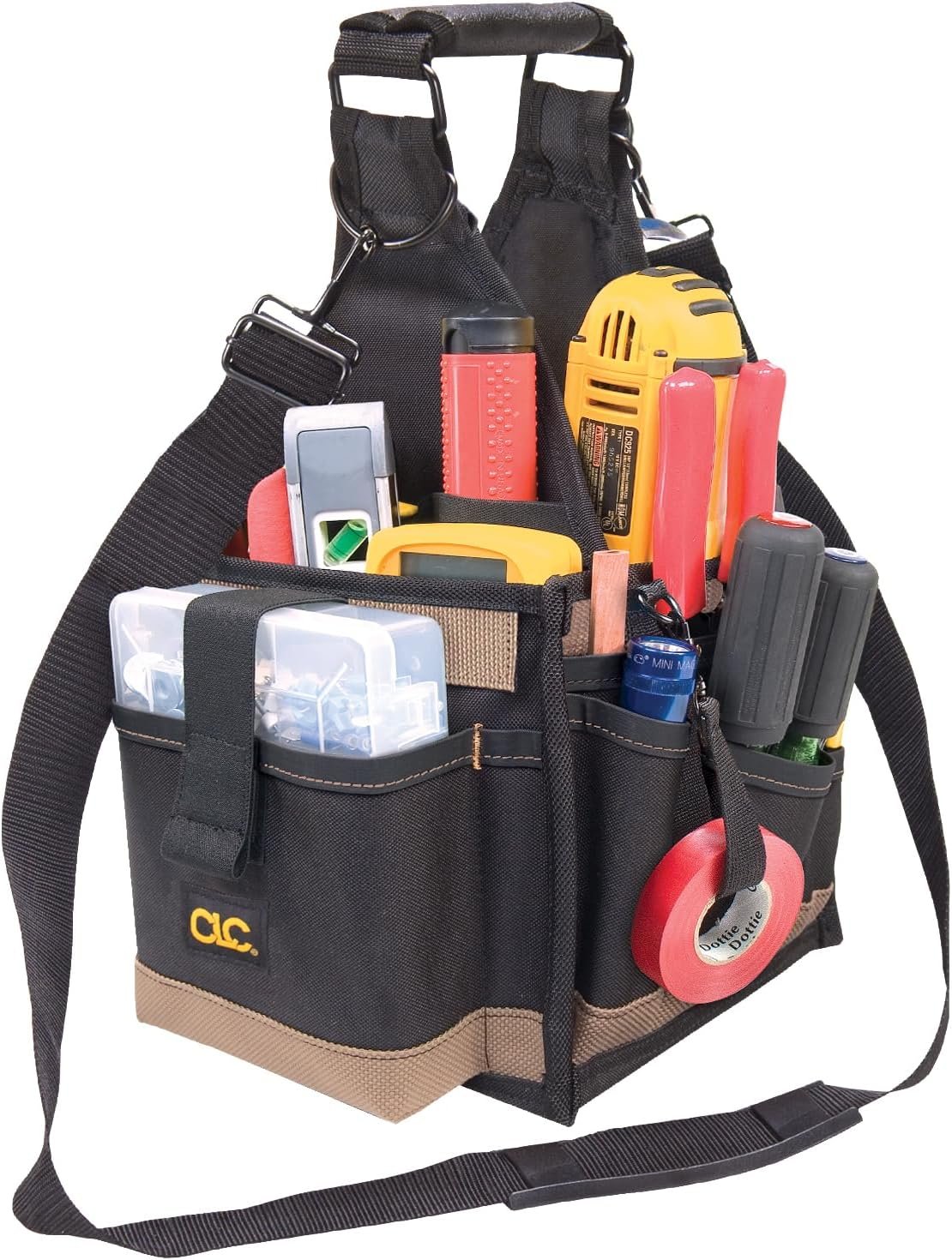 Logo Personalizado Carrier de Herramientas Eléctricas y de Mantenimiento con 25 Bolsillos - Proveedor de Soluciones Profesionales