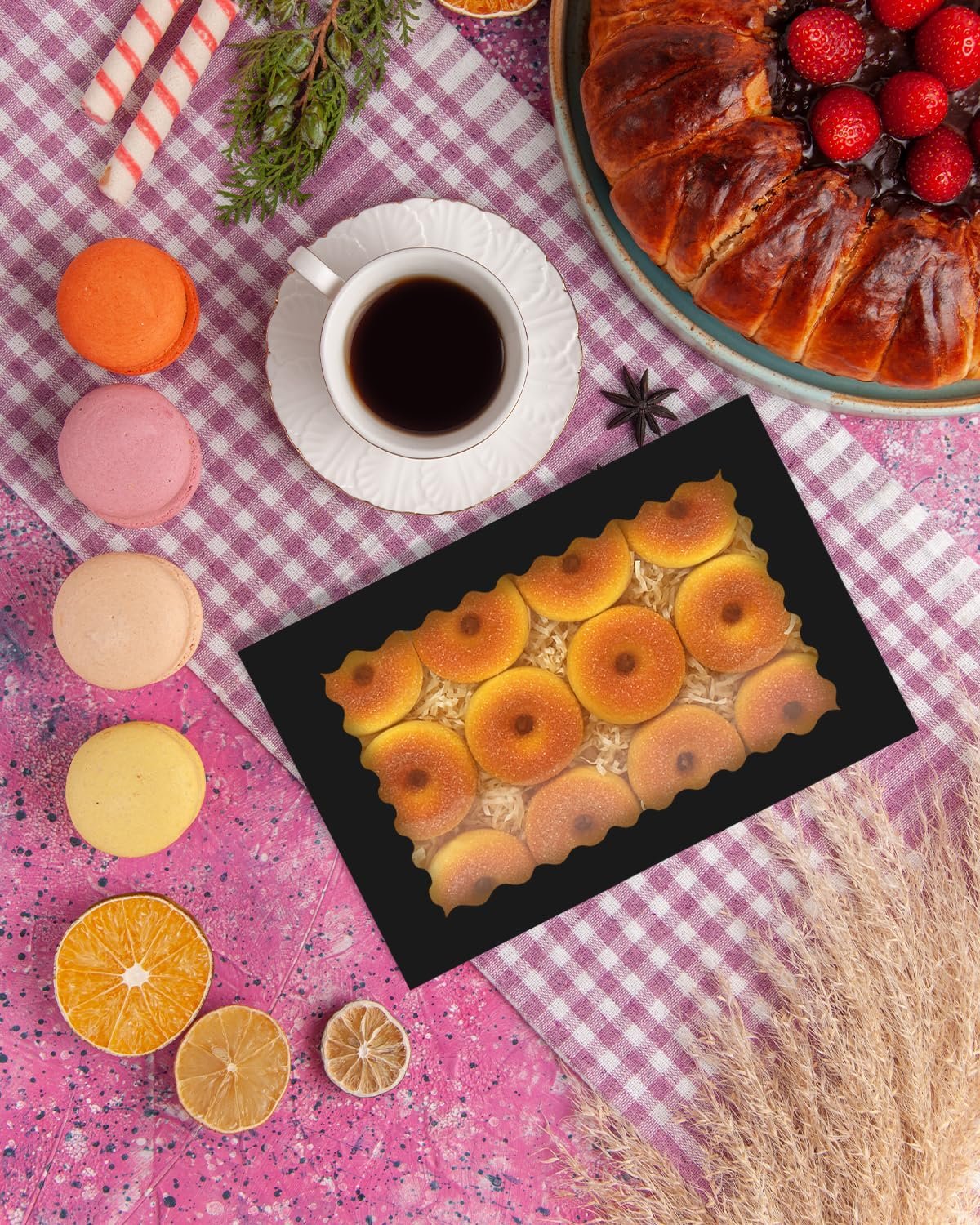 Caja de Galletas Negra Auto-pop Up con Ventana 24Pcs 14x10x2.5 pulgadas para Pastelería Macarons - Marca Blanca, Fabricante Ideal para Embalaje. Caja de Galletas Negra Auto-pop Up con Ventana 24Pcs 14x10x2.5 pulgadas para Pastelería Macarons - Marca Blanca, Fabricante Ideal para Embalaje.