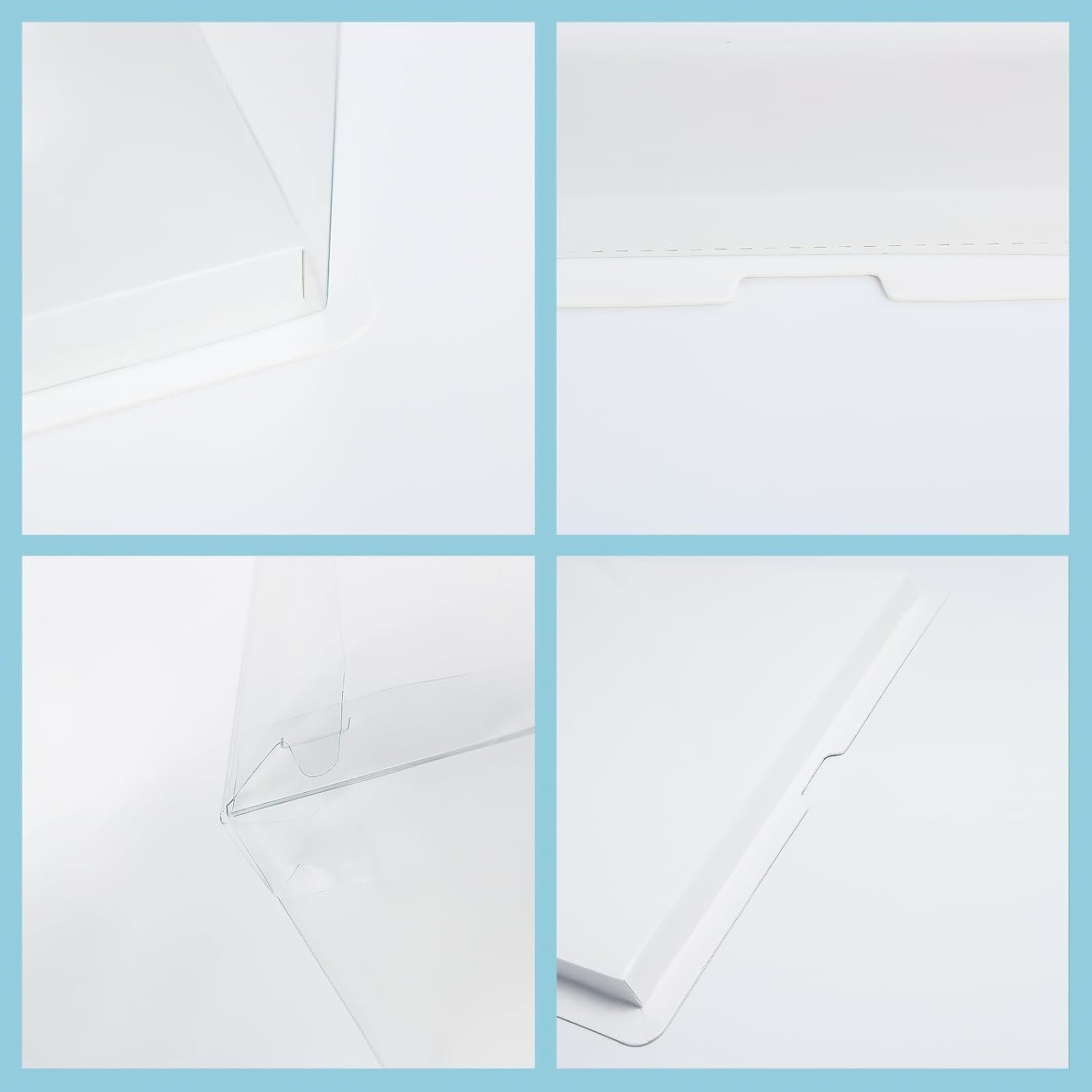 Cajas de Pasteles Transparentes 8.5x8.5x6.5 - Paquete de 2 con 20ft de Cinta y 4 Tarjetas, BPA-Free para Personalizar con Logo, Ideal para Cumpleaños y Bodas. Proveedor de Envases para Exhibición. Cajas de Pasteles Transparentes 8.5x8.5x6.5 - Paquete de 2 con 20ft de Cinta y 4 Tarjetas, BPA-Free para Personalizar con Logo, Ideal para Cumpleaños y Bodas. Proveedor de Envases para Exhibición.