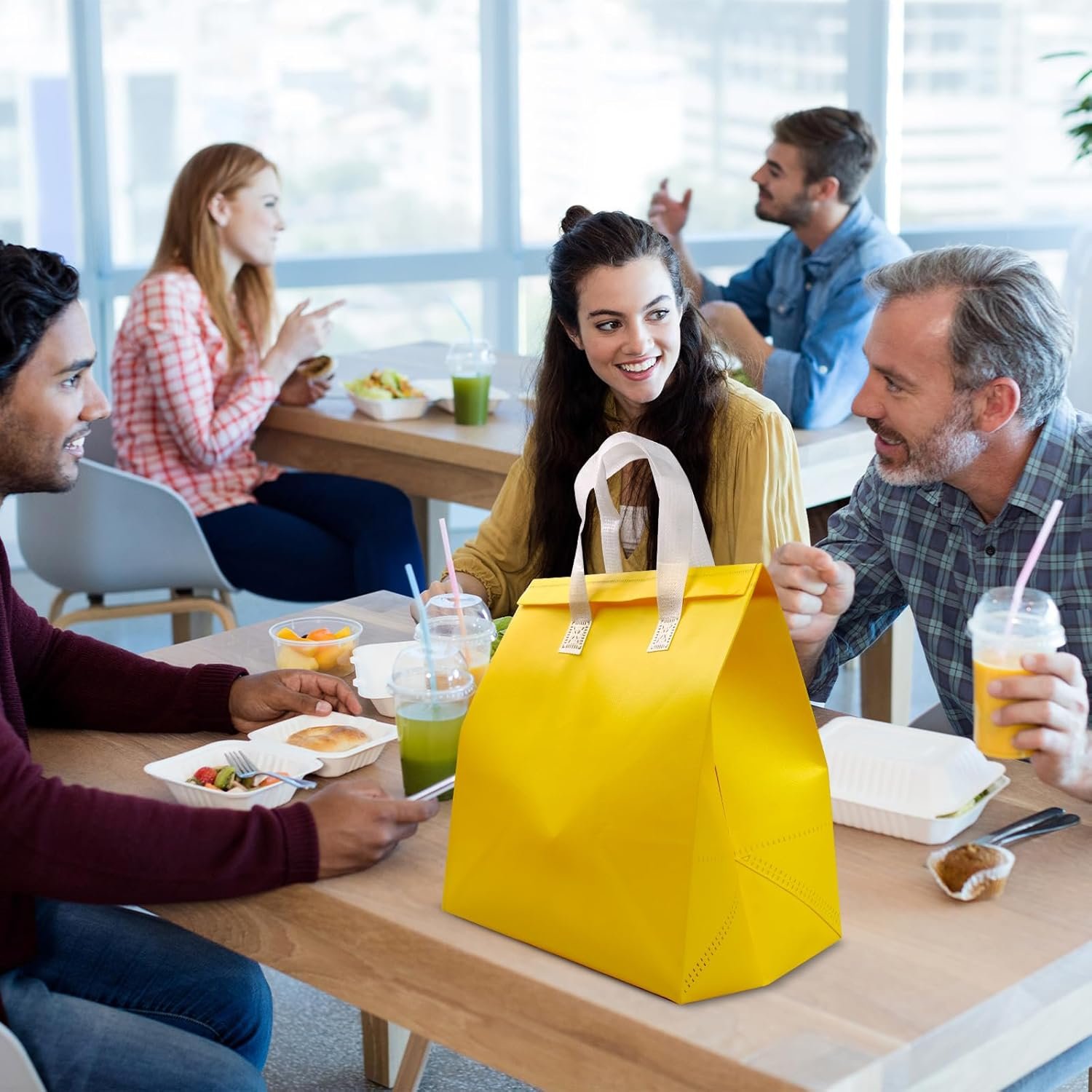 Bolsas Térmicas Desechables para Comida 240 Pcs 10.24 x 11.02 x 6.69 pulgadas con Logo Personalizado en 8 Colores, Perfectas para Entrega de Almuerzos Fríos y Calientes, Proveedor de Fábrica. Bolsas Térmicas Desechables para Comida 240 Pcs 10.24 x 11.02 x 6.69 pulgadas con Logo Personalizado en 8 Colores, Perfectas para Entrega de Almuerzos Fríos y Calientes, Proveedor de Fábrica.