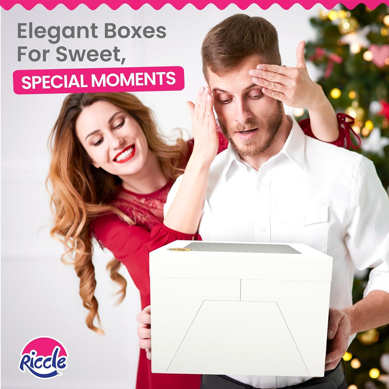 Caja de pasteles 15 piezas con ventana, 12x12x8 pulgadas, grandes cajas blancas de repostería, caja de cartón cuadrada para pasteles de varias capas, suministros para decoración de pasteles, Marca Blanca de Fábrica. Caja de pasteles 15 piezas con ventana, 12x12x8 pulgadas, grandes cajas blancas de repostería, caja de cartón cuadrada para pasteles de varias capas, suministros para decoración de pasteles, Marca Blanca de Fábrica.